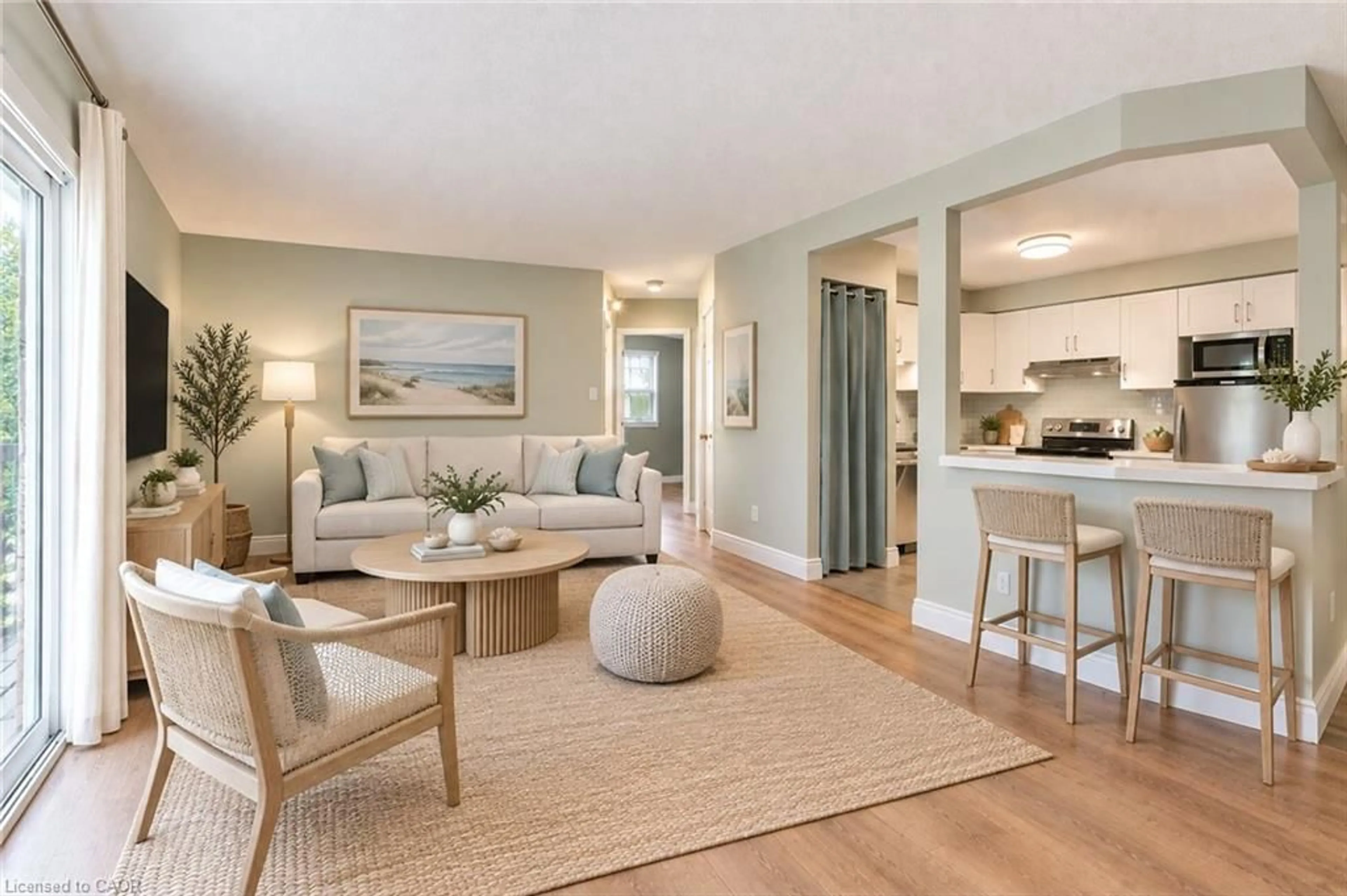 Living room with furniture, unknown for 339 Northlake Dr #8, Waterloo Ontario N2V 1Z1