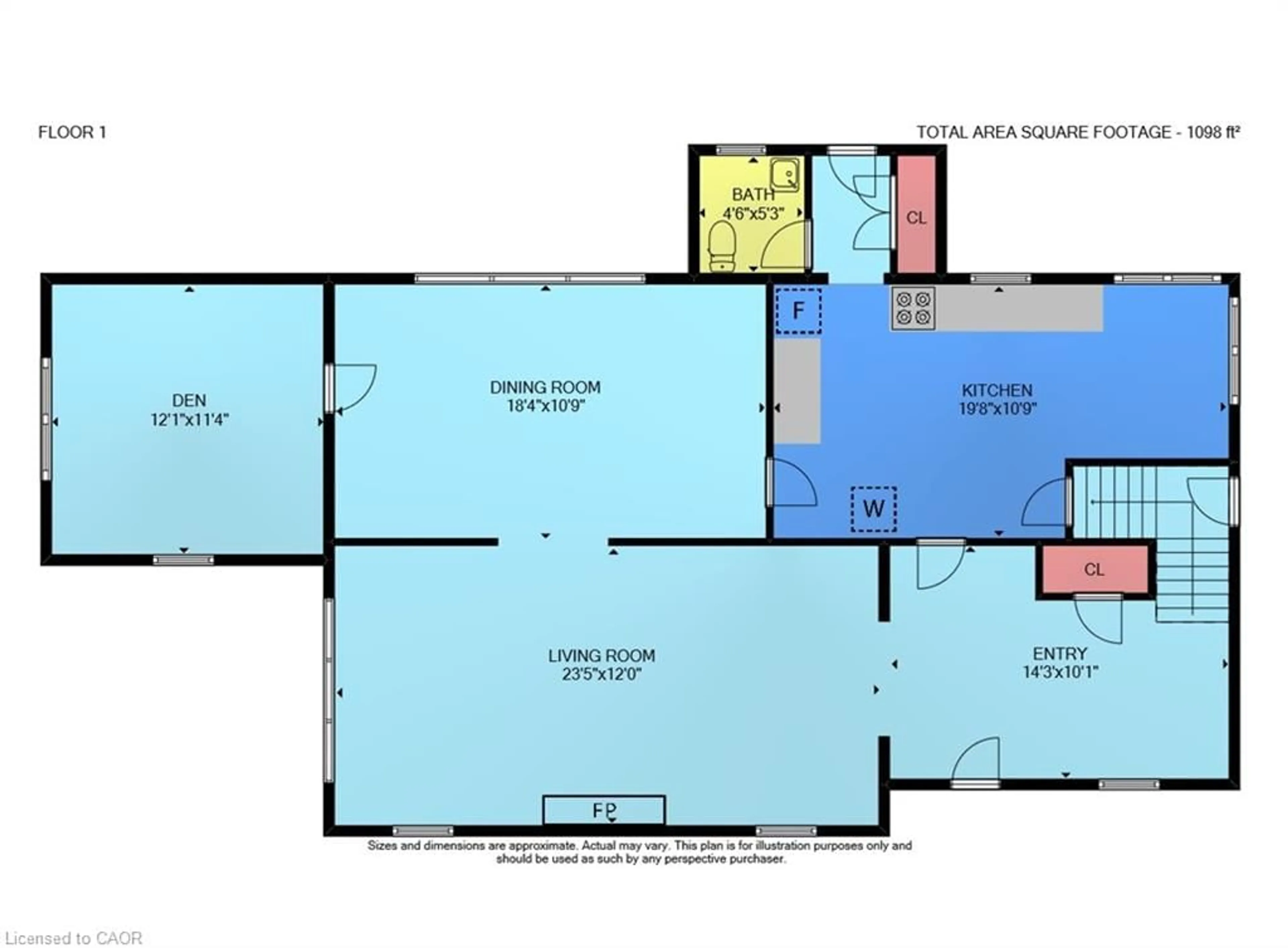 Floor plan for 48 Garner Rd, Ancaster Ontario L9G 3K9
