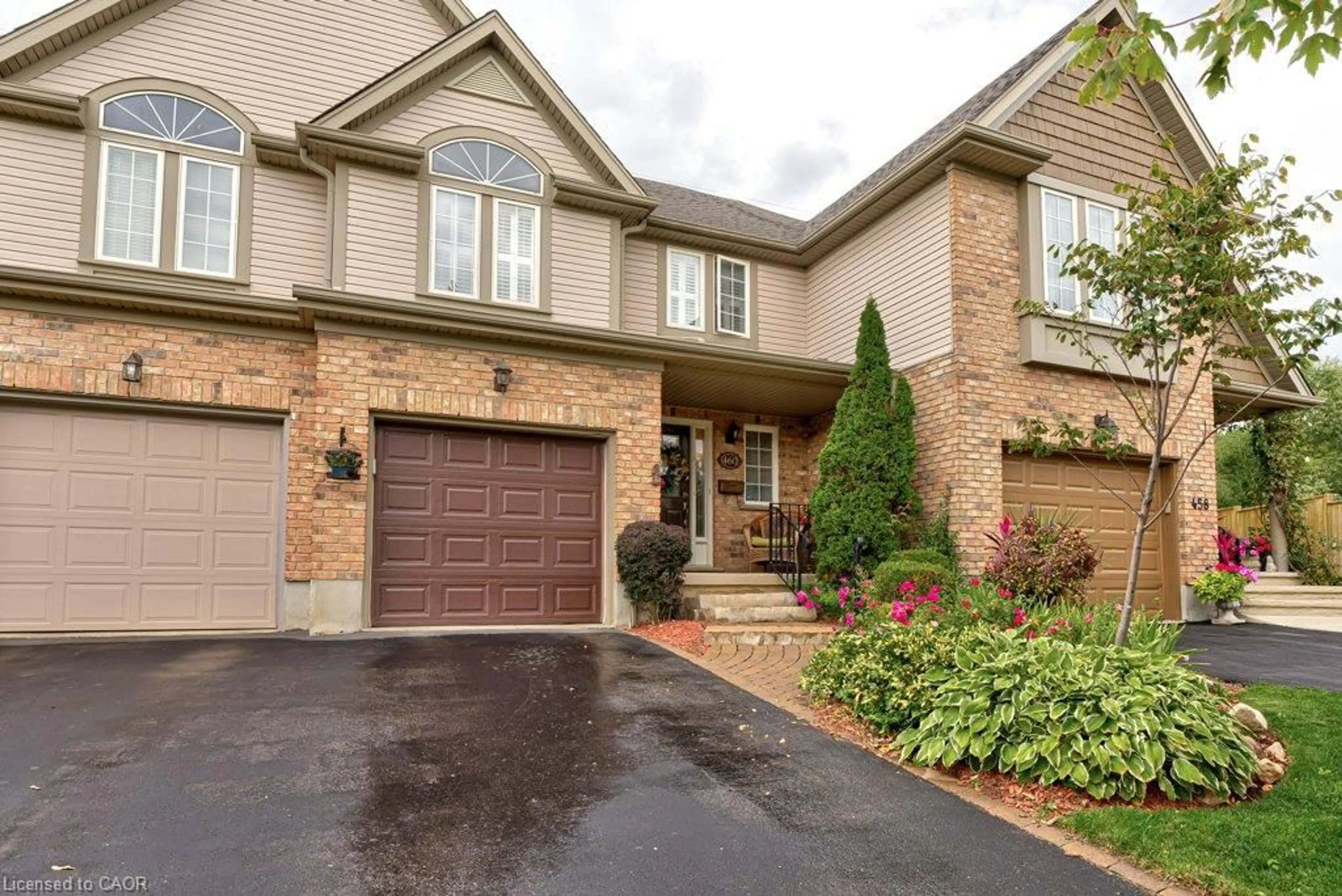 Home with brick exterior material, street for 460 Lausanne Cres, Waterloo Ontario N2T 2X4