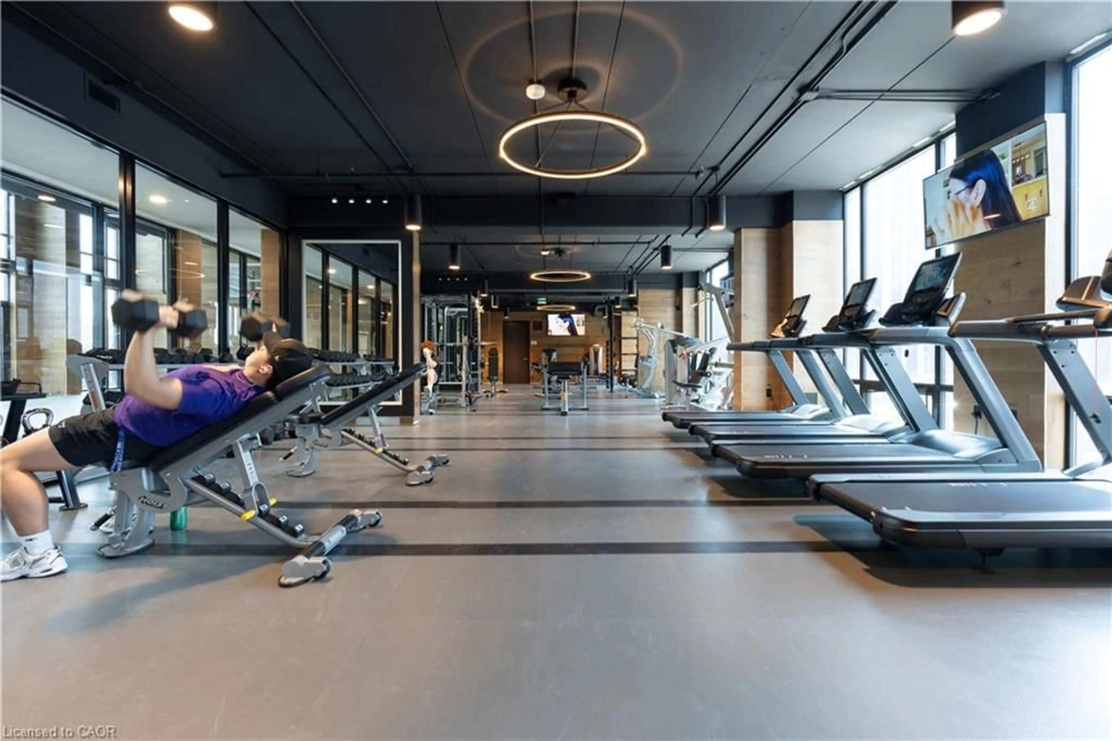 Gym or fitness room for 145 Columbia St #1505, Waterloo Ontario N2L 0K7
