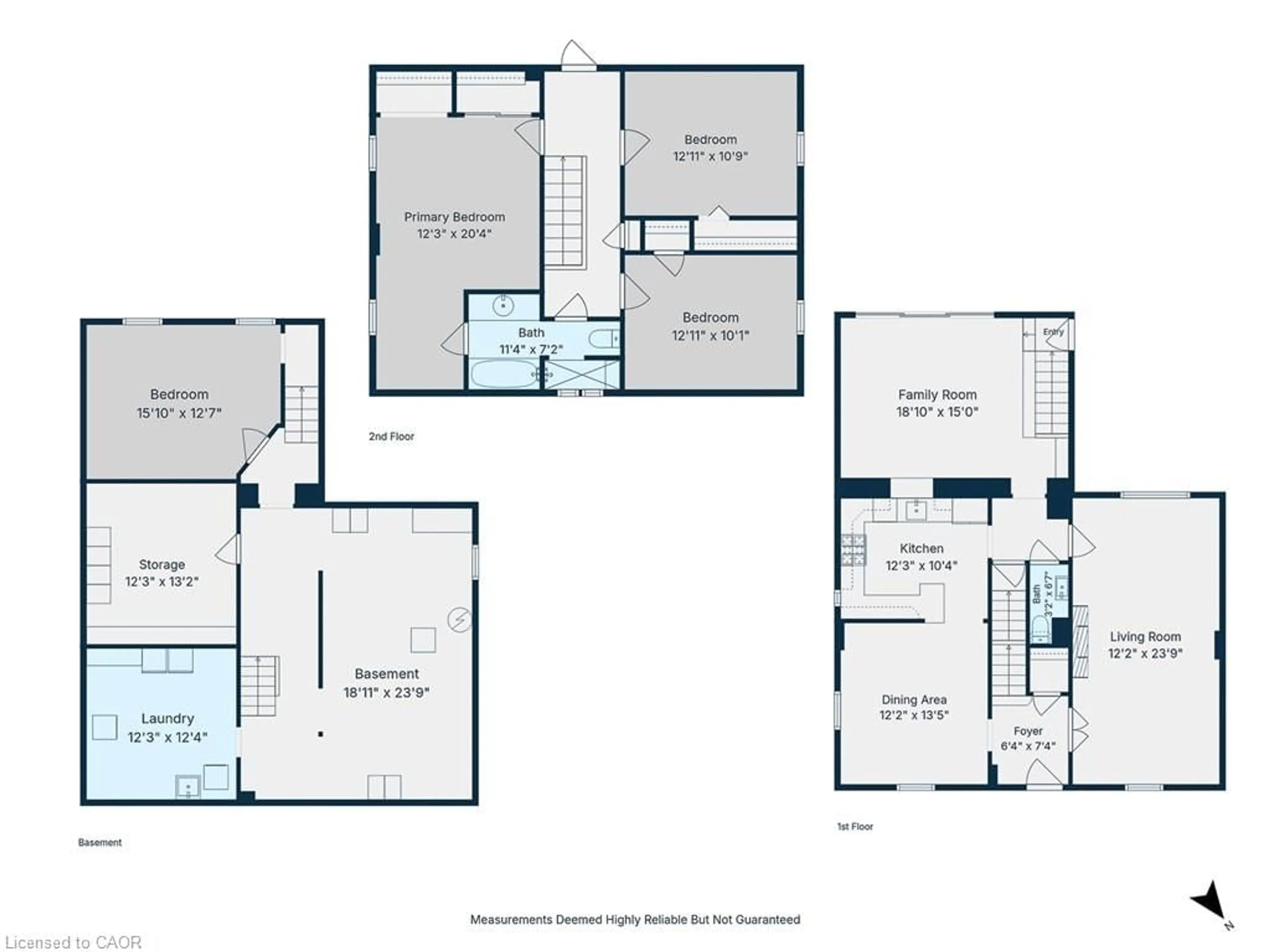 Floor plan for 145 Church St, Kitchener Ontario N2G 2S5