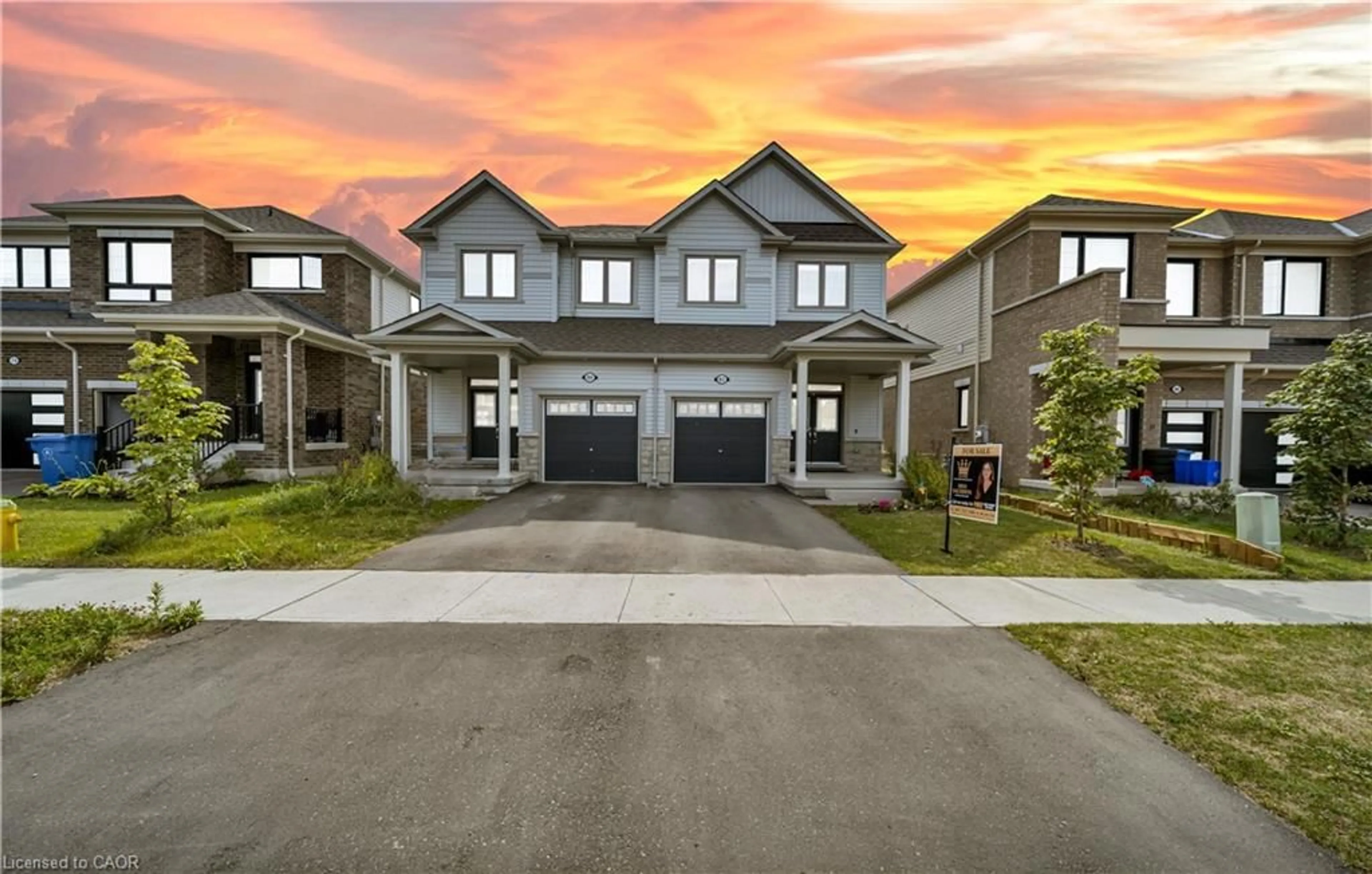 A pic from outside/outdoor area/front of a property/back of a property/a pic from drone, street for 82 Prest Way, Fergus Ontario N1M 0K1