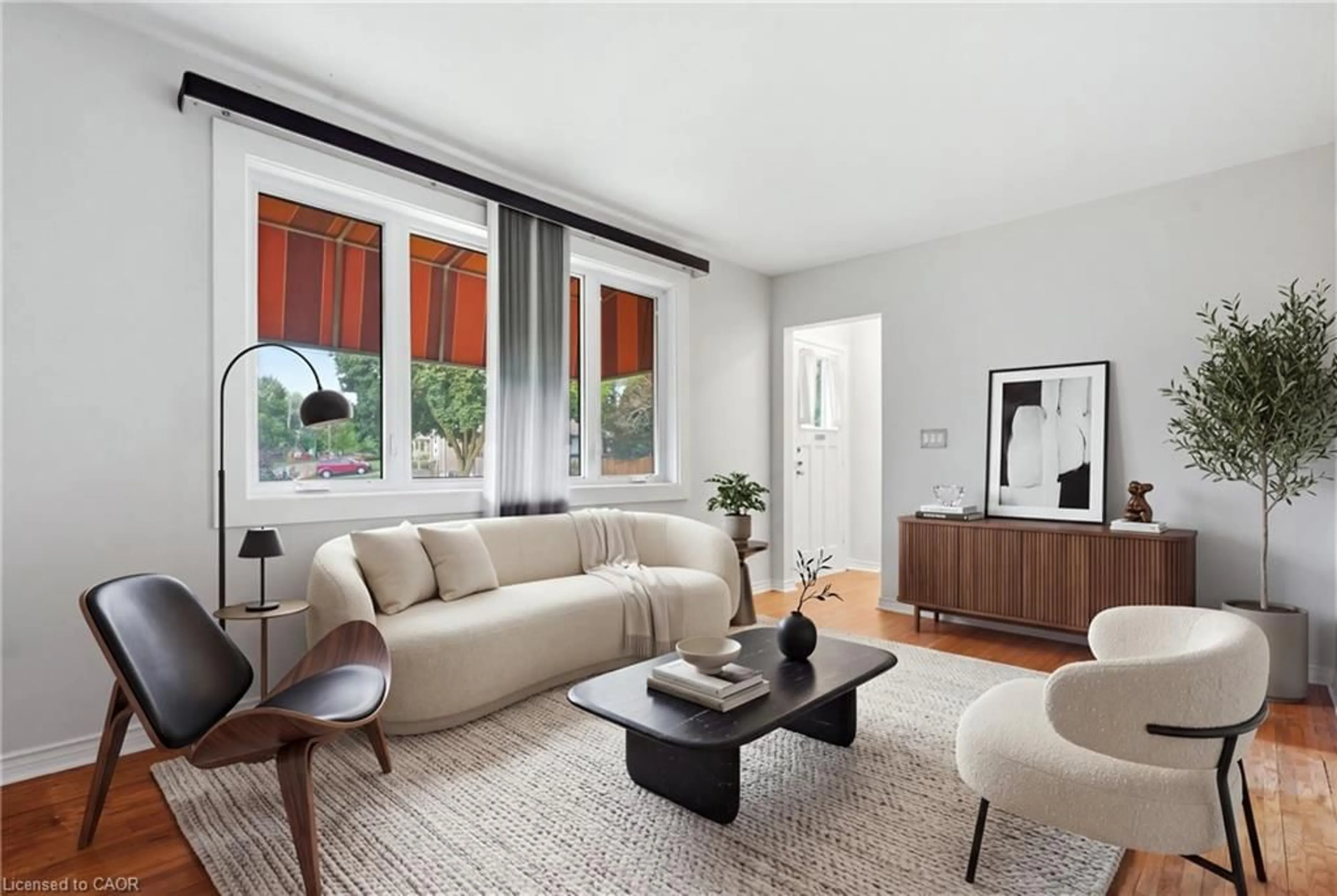 Living room with furniture, unknown for 160 Lorne Cres, Kitchener Ontario N2M 3Y5