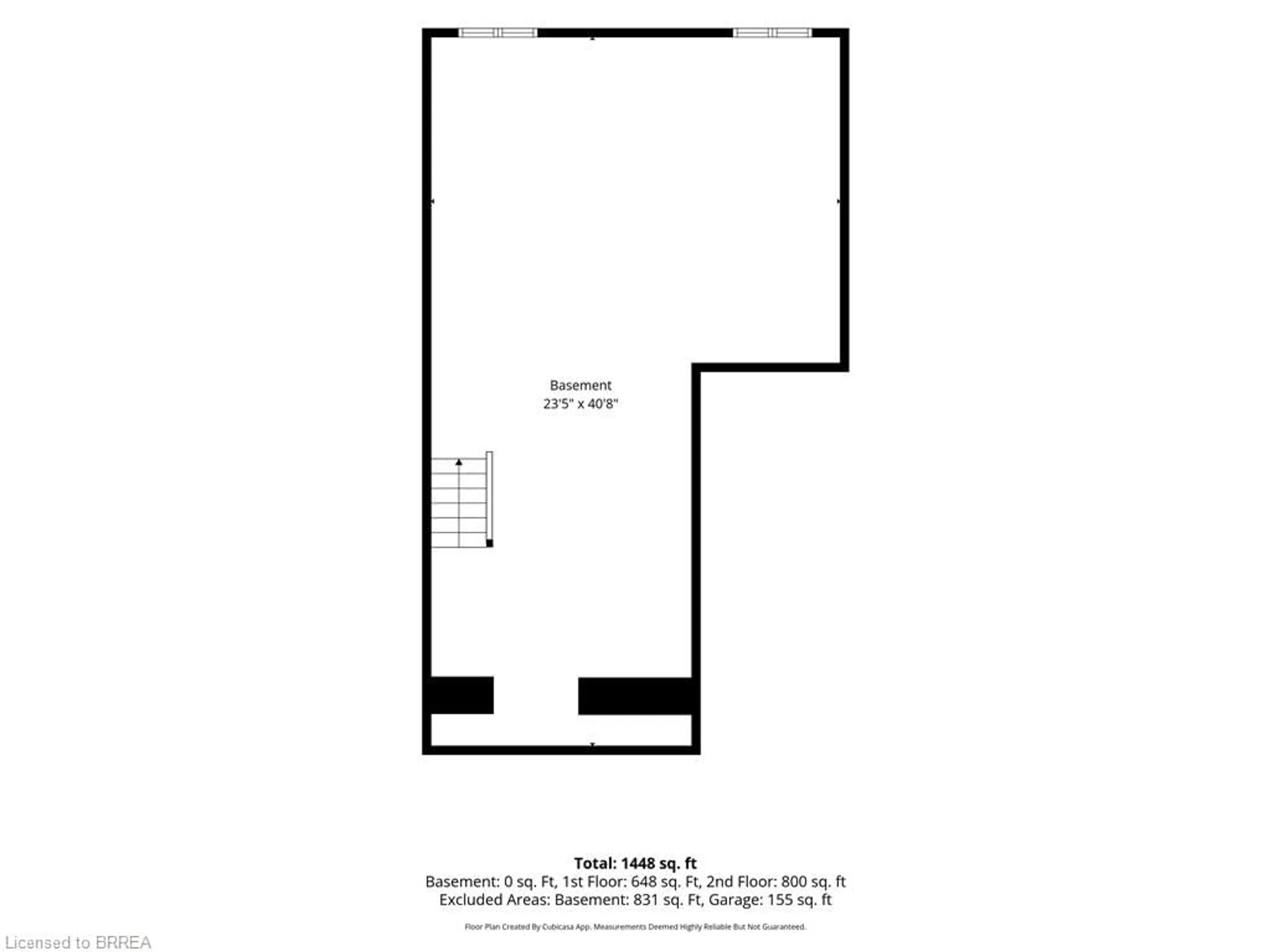Floor plan for 5 Grand River Ave, Brantford Ontario N3T 4Z3