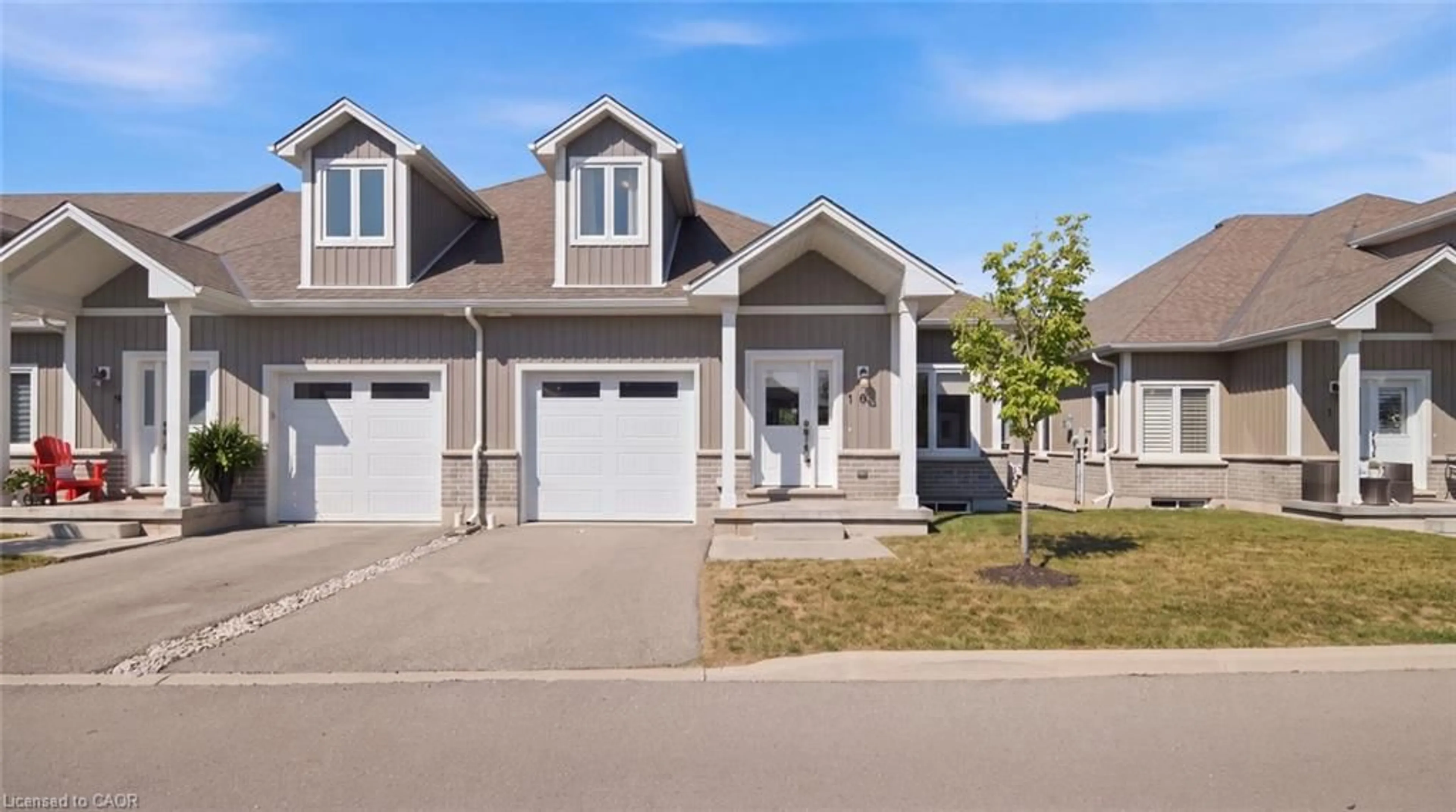 Home with vinyl exterior material, street for 744 Nelson St #10, Port Dover Ontario N0A 1N0