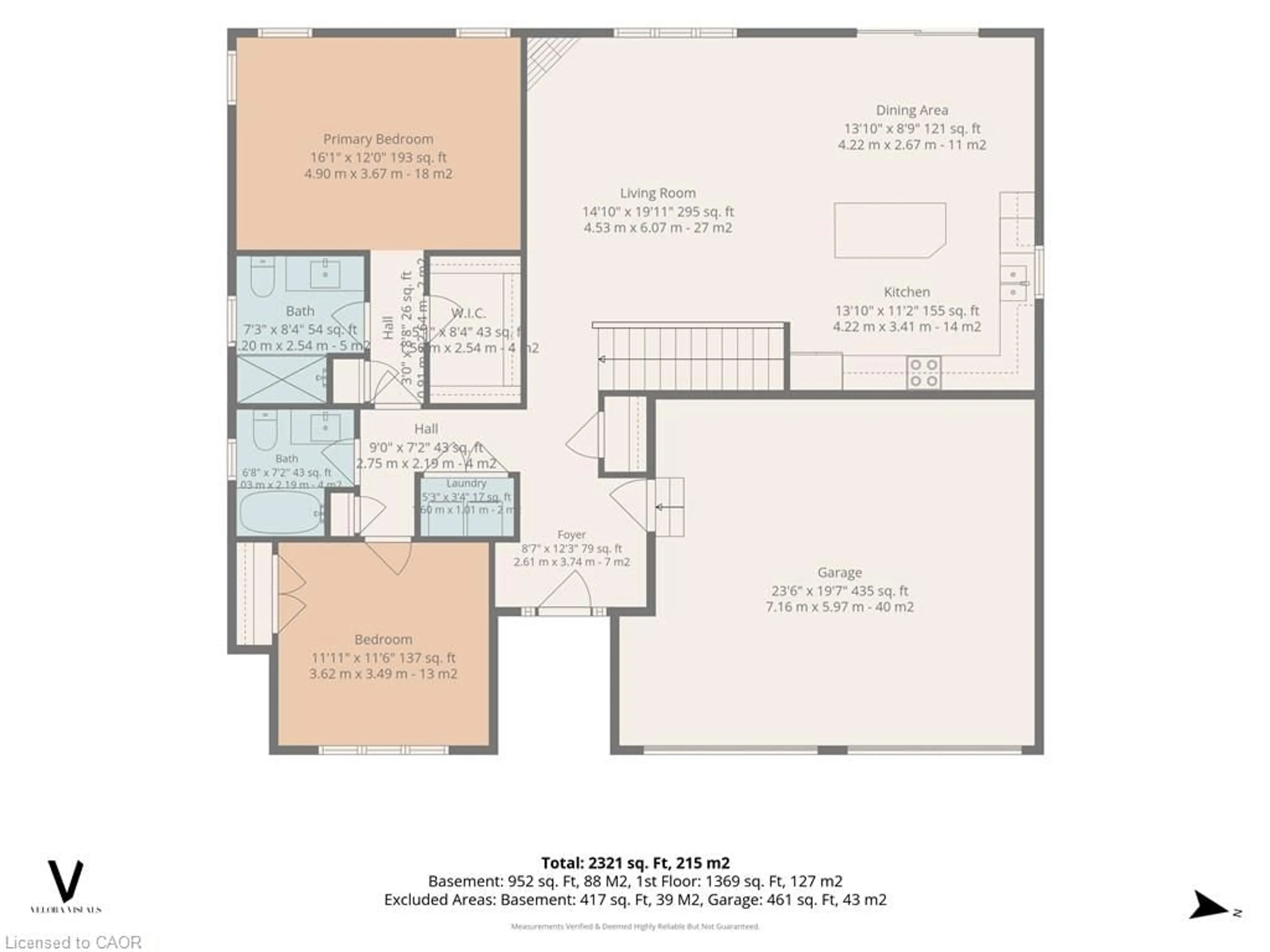 Floor plan for 22 Amanda Ave, Mount Elgin Ontario N0J 1N0