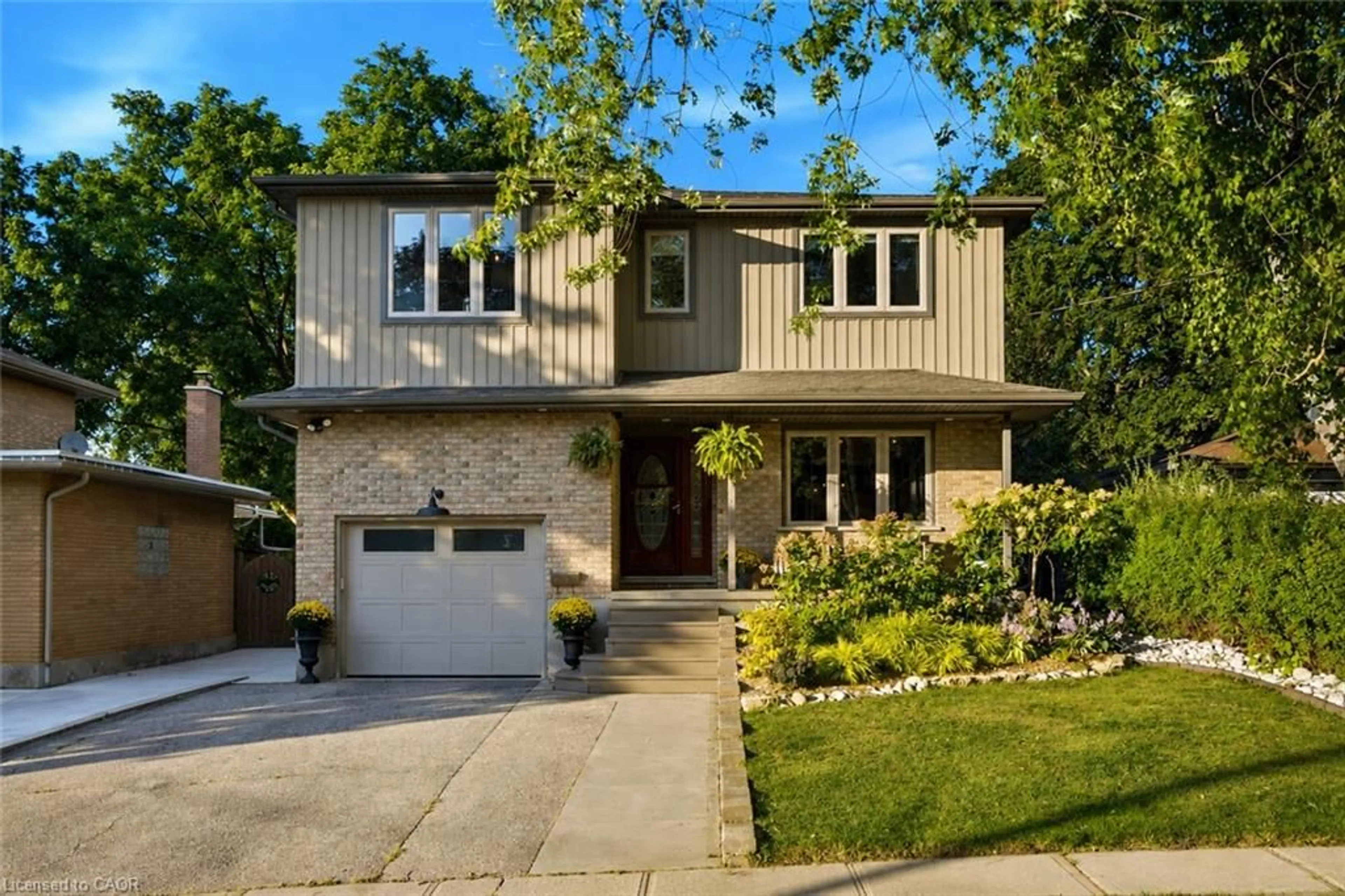 Home with brick exterior material, street for 445 Sherring St, Cambridge Ontario N3H 2W7