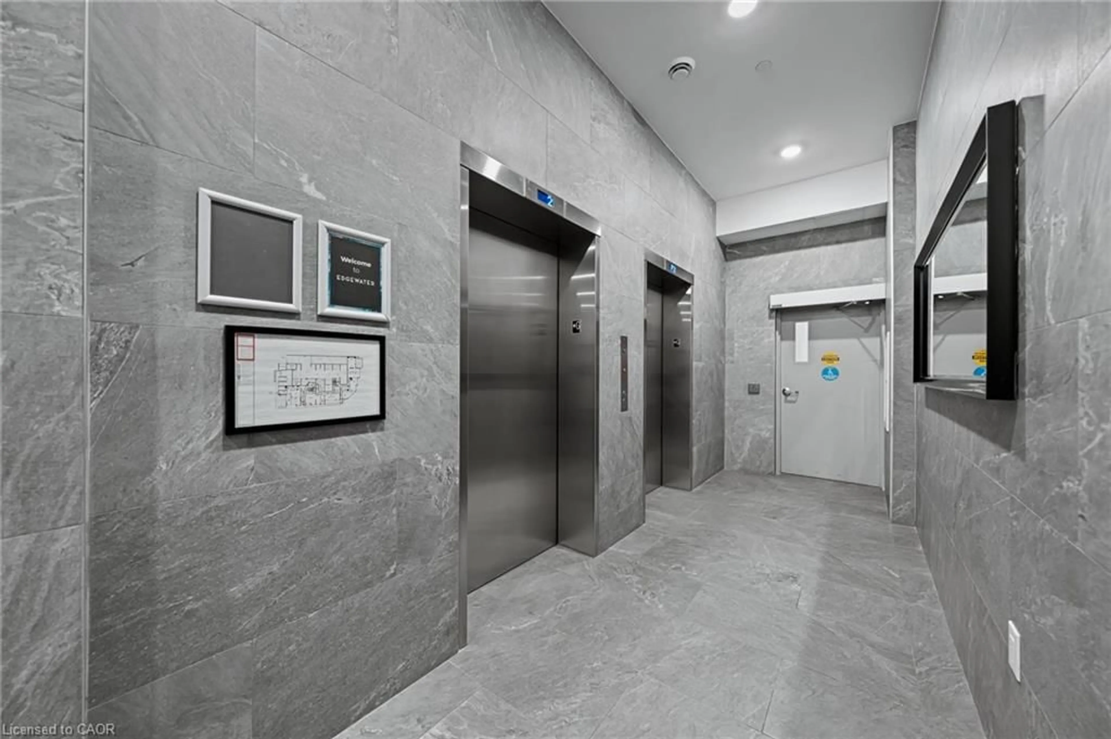 Indoor foyer for 71 Wyndham St #601, Guelph Ontario N1E 0T7