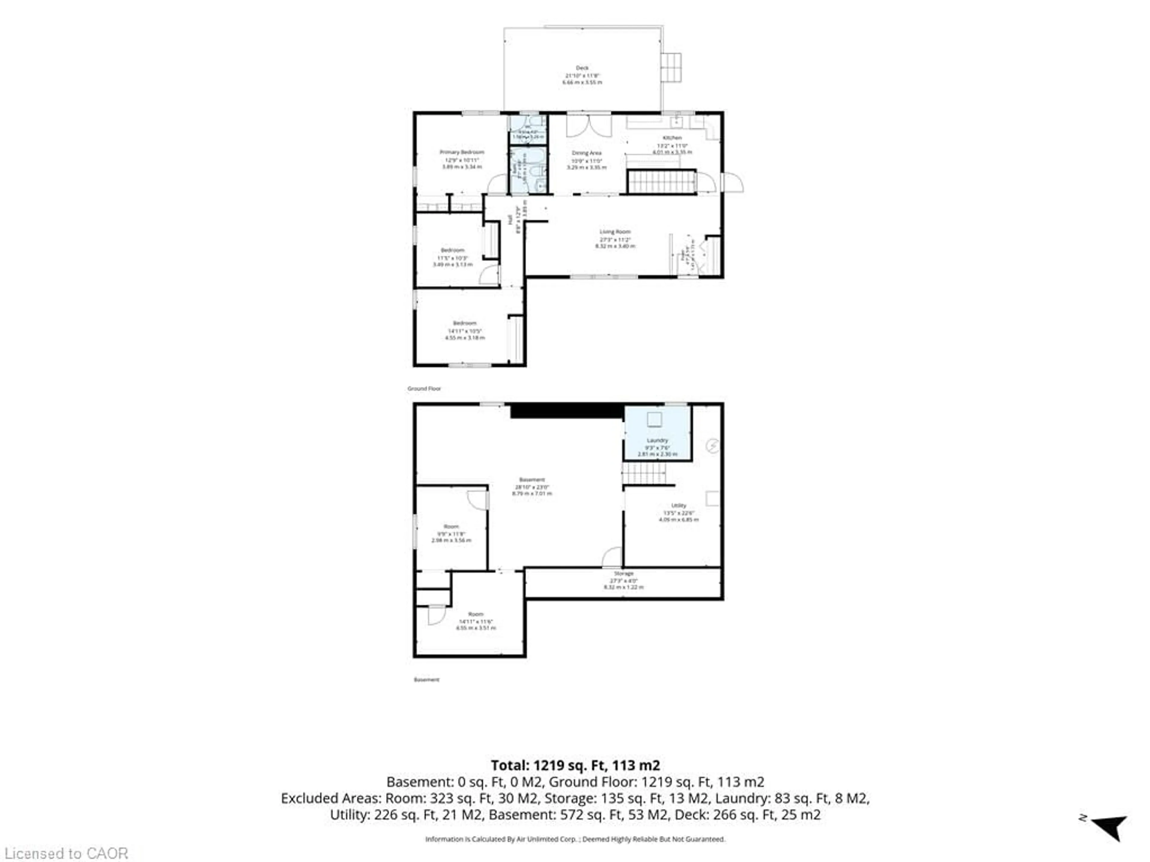 Floor plan for 50 Erie St, Selkirk Ontario N0A 1P0