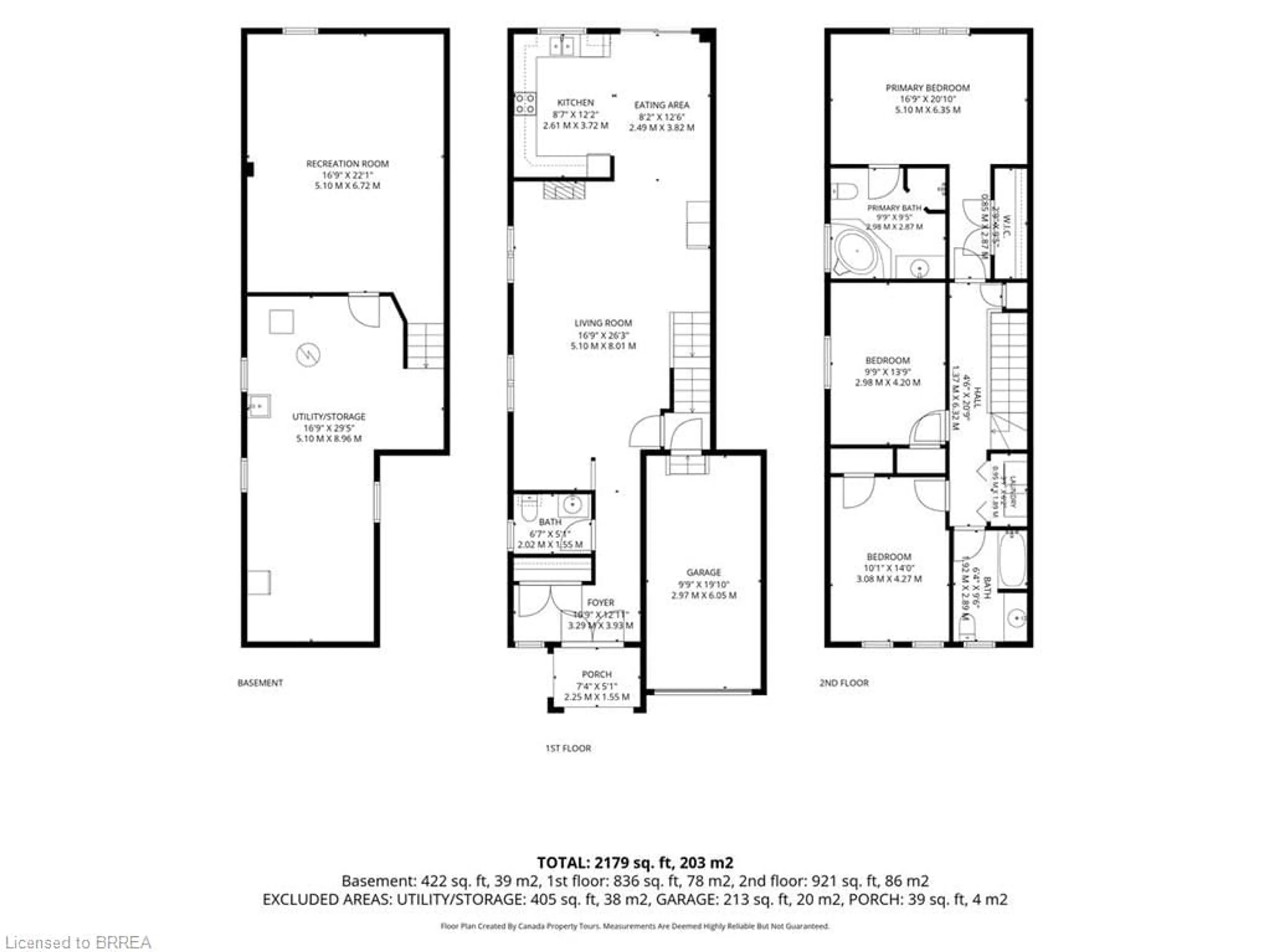 Floor plan for 19 Goldham Way, Halton Hills Ontario L7G 0B2