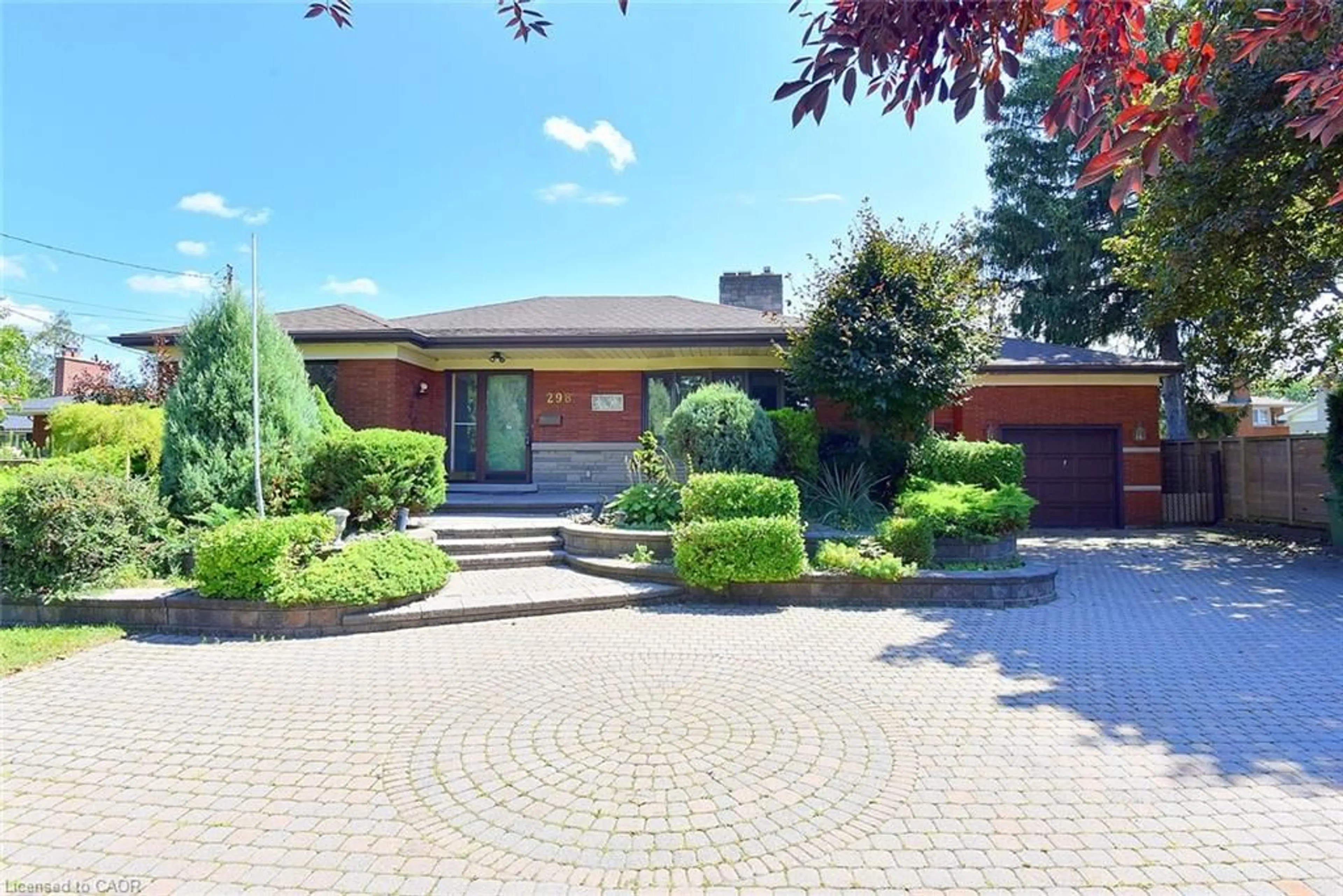 Home with brick exterior material, street for 298 Pottruff Rd, Hamilton Ontario L8H 2M4