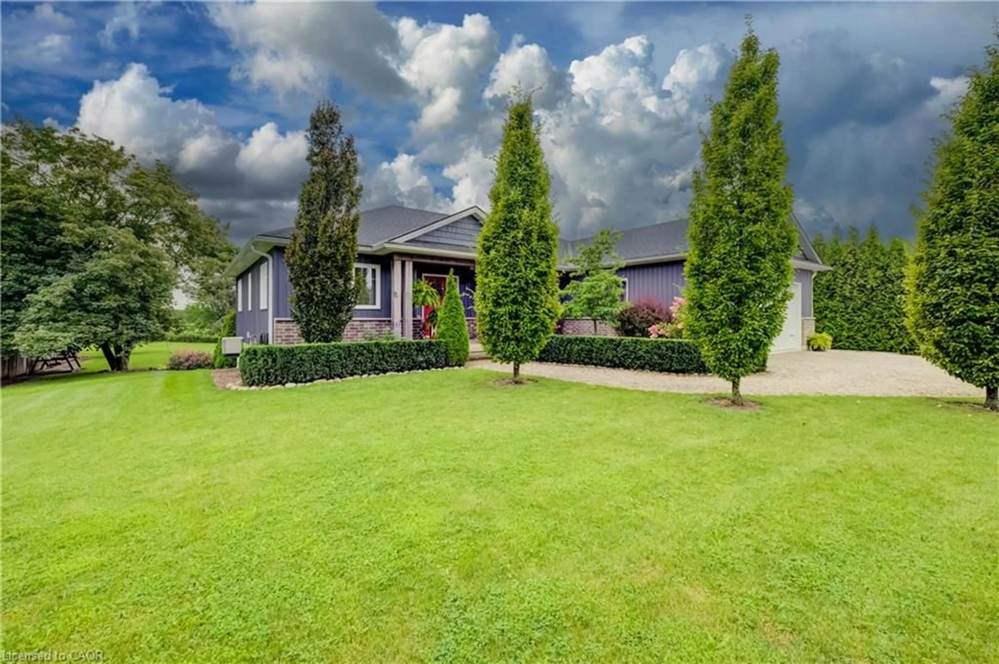 A pic from outside/outdoor area/front of a property/back of a property/a pic from drone, unknown for 385020 Salford Rd, Burgessville Ontario N0J 1C0