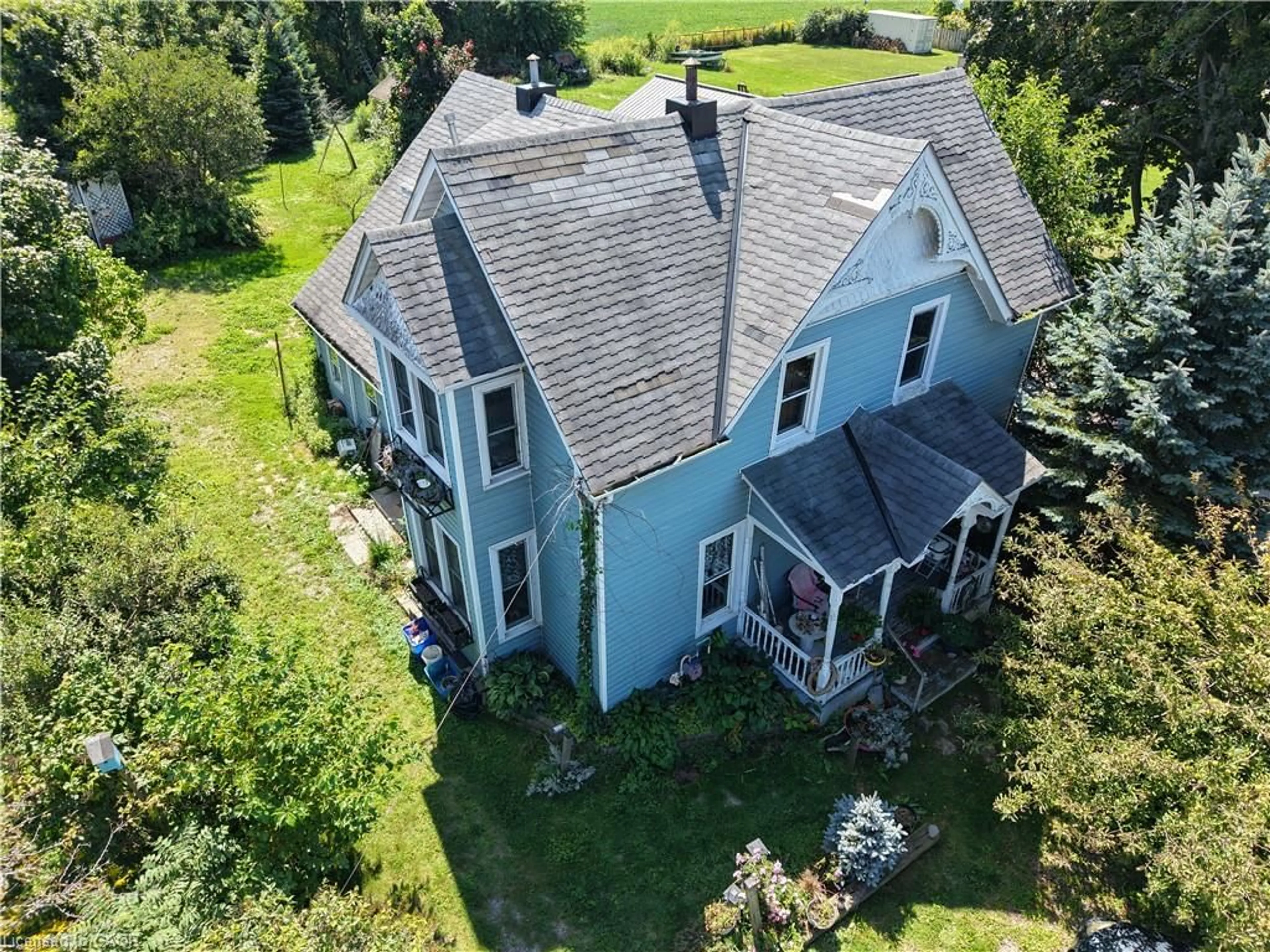 A pic from outside/outdoor area/front of a property/back of a property/a pic from drone, building for 26 Queen St, St. Williams Ontario N0E 1P0