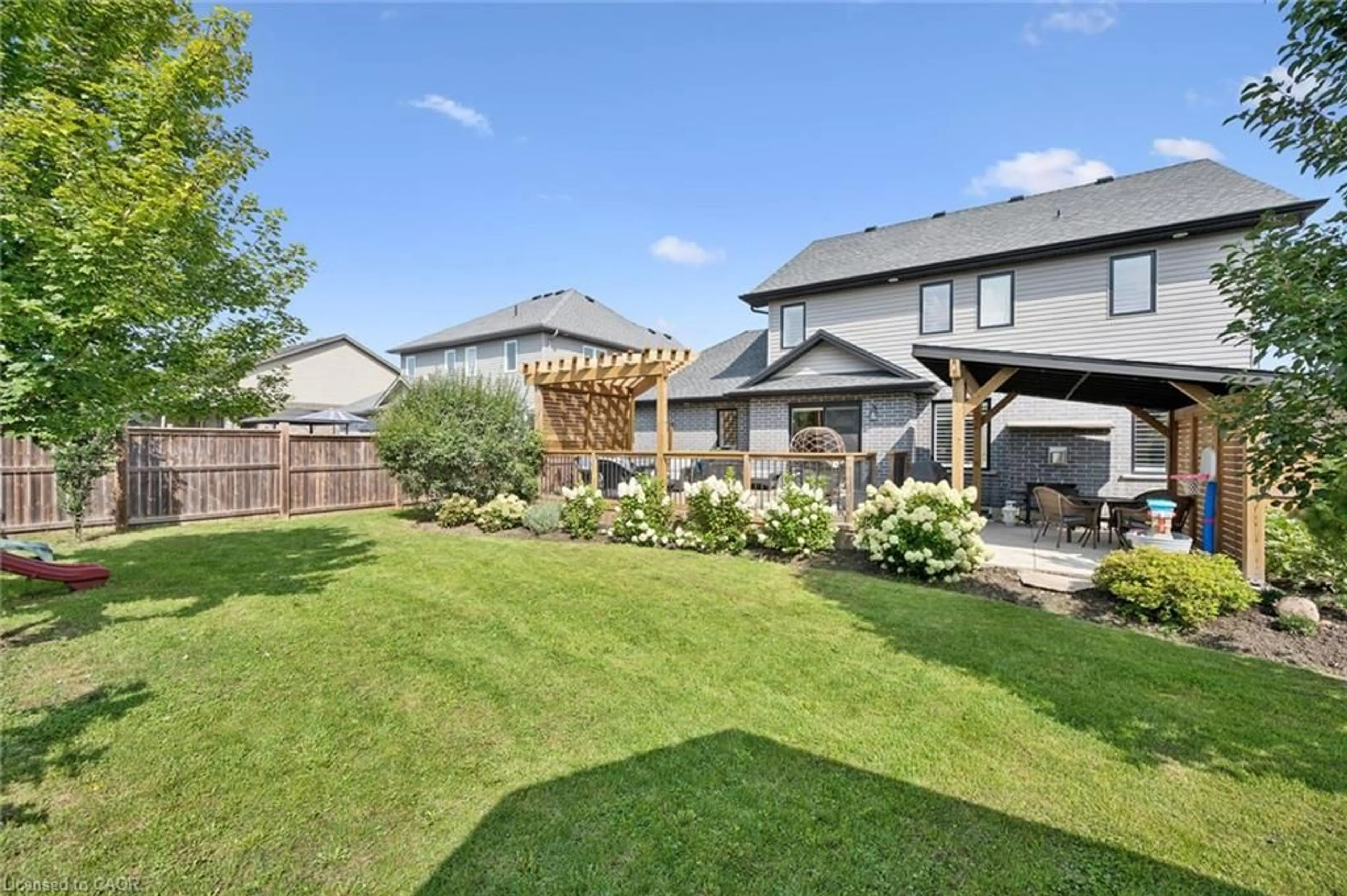 A pic from outside/outdoor area/front of a property/back of a property/a pic from drone, unknown for 63 Curtis St, Innerkip Ontario N0J 1M0
