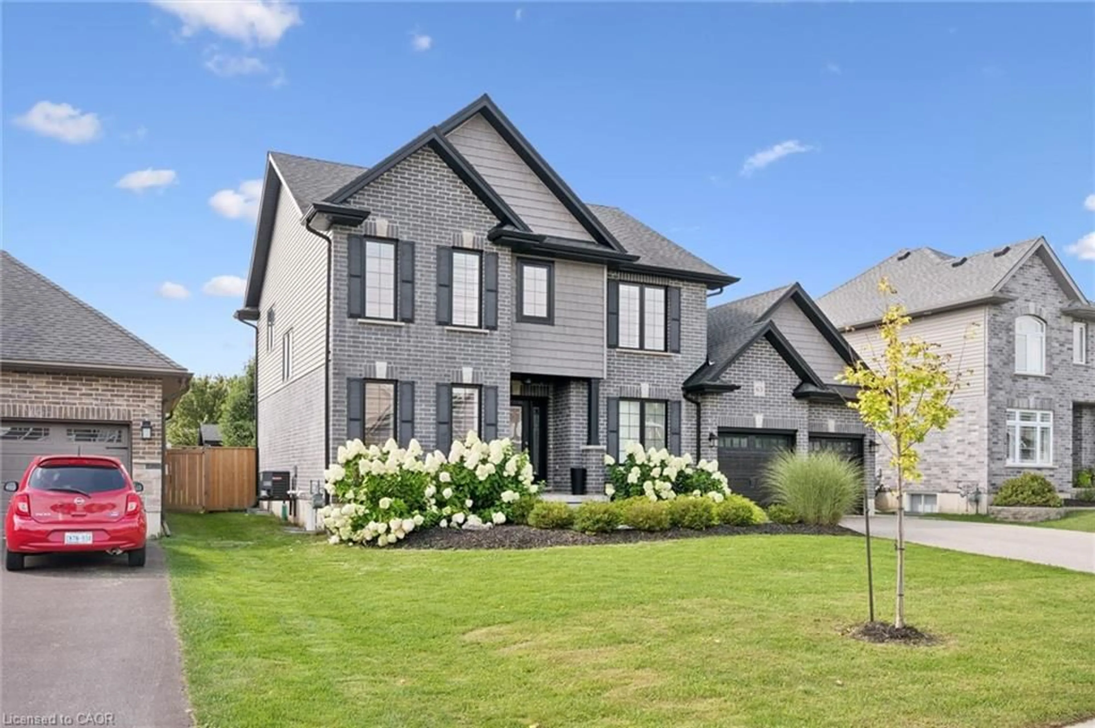 Home with brick exterior material, street for 63 Curtis St, Innerkip Ontario N0J 1M0