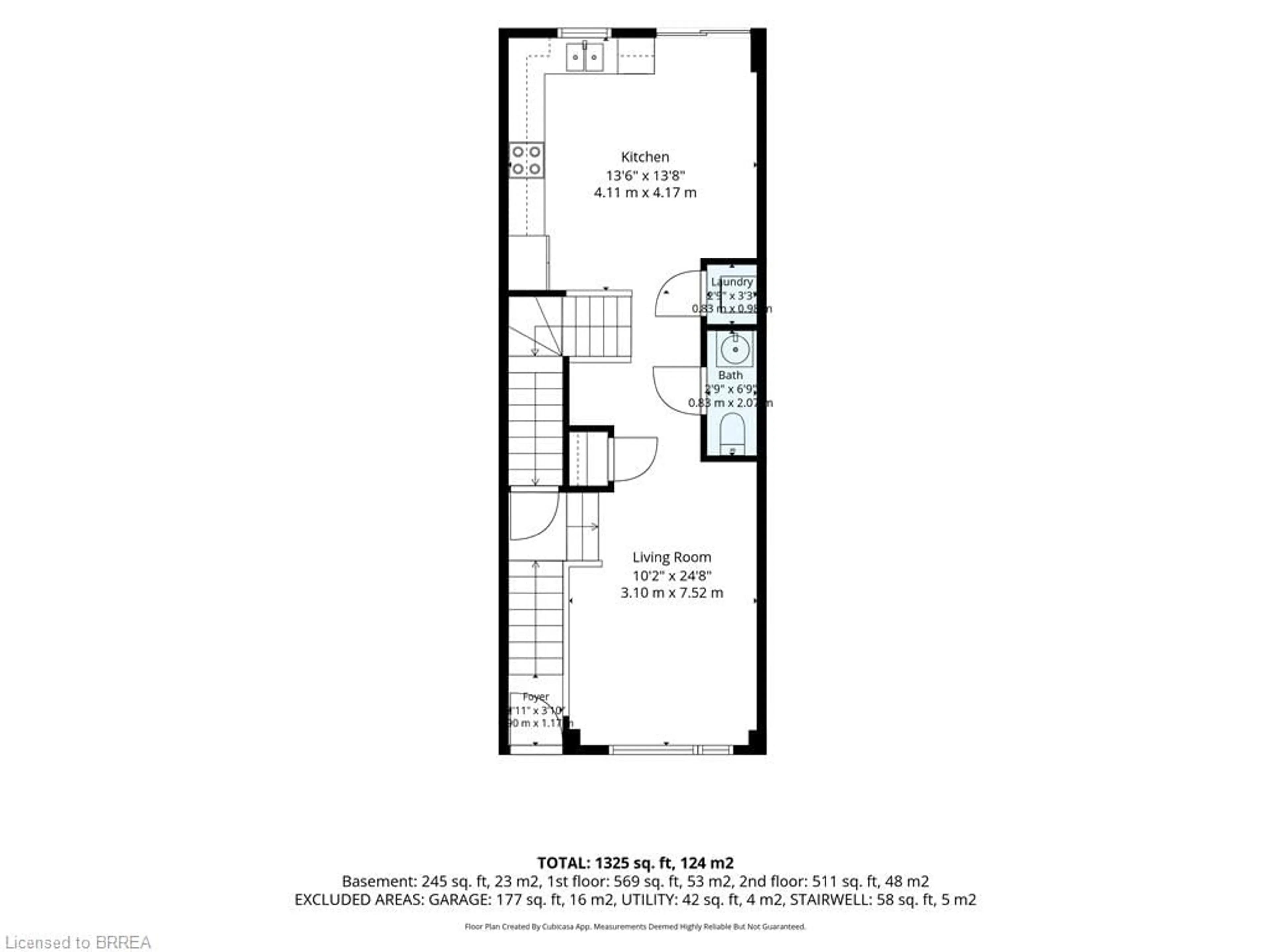 Floor plan for 120 Court Dr #50, Paris Ontario N3L 0N2