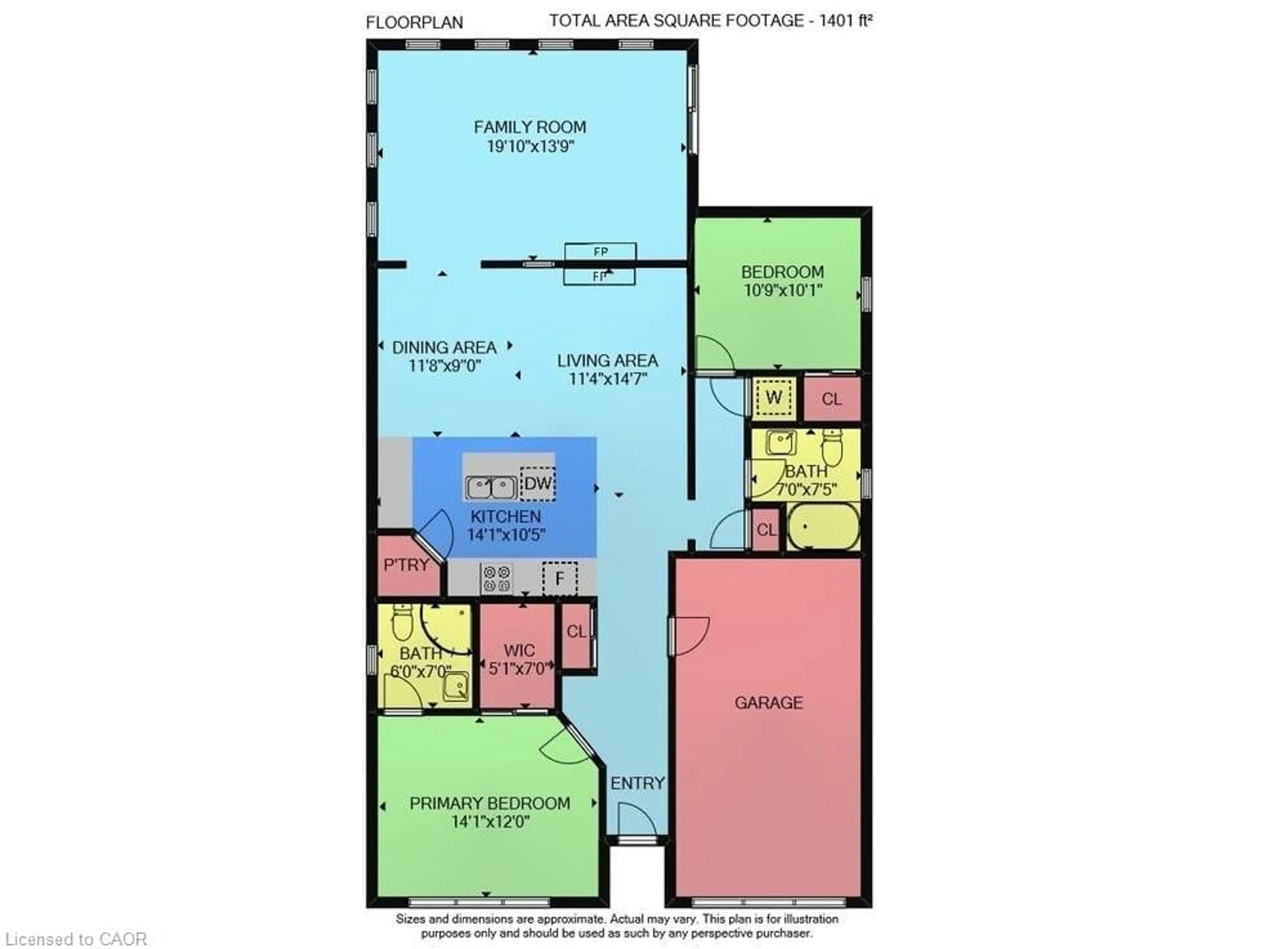 Floor plan for 3033 Townline Rd #519, Stevensville Ontario L0S 1S1