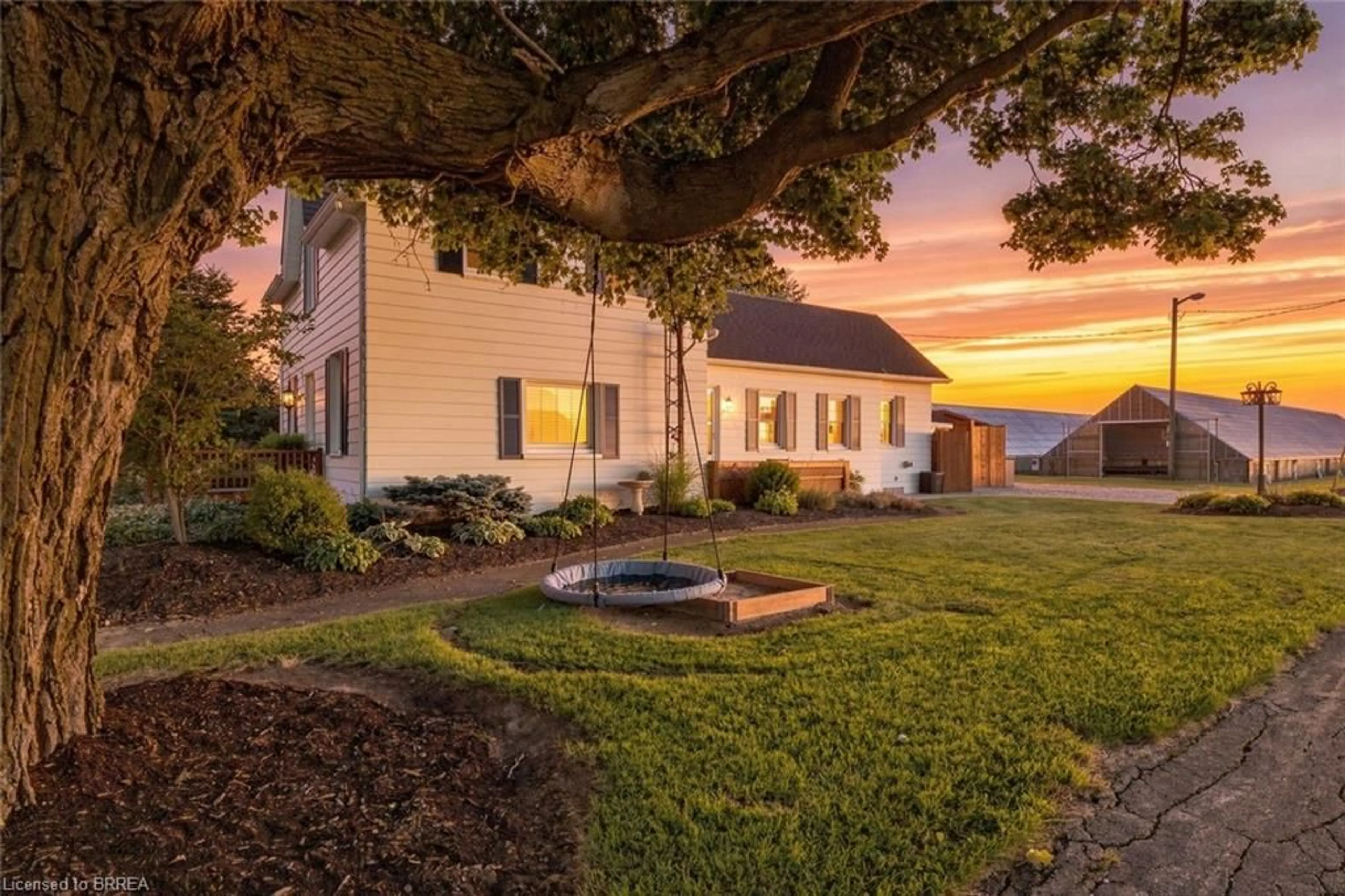 A pic from outside/outdoor area/front of a property/back of a property/a pic from drone, water/lake/river/ocean view for 300 Windham Road 7 Rd, LaSalette Ontario N0E 1H0