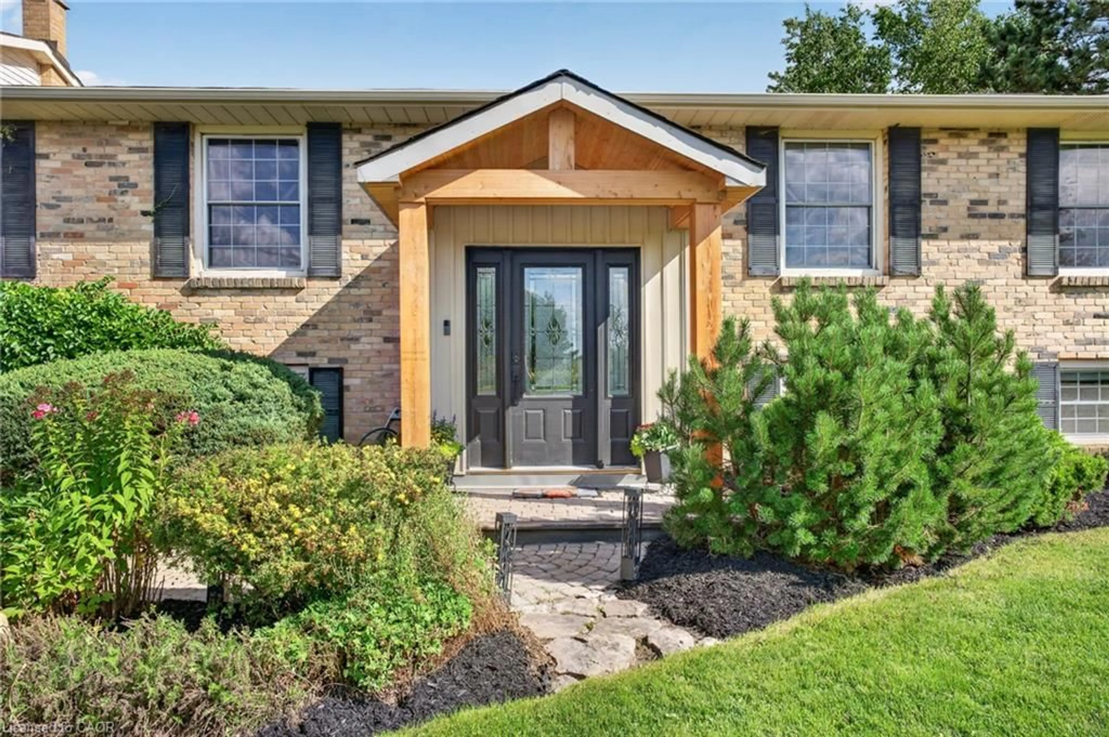 Home with brick exterior material, street for 4202 1 Side Road, Burlington Ontario L7M 0X3