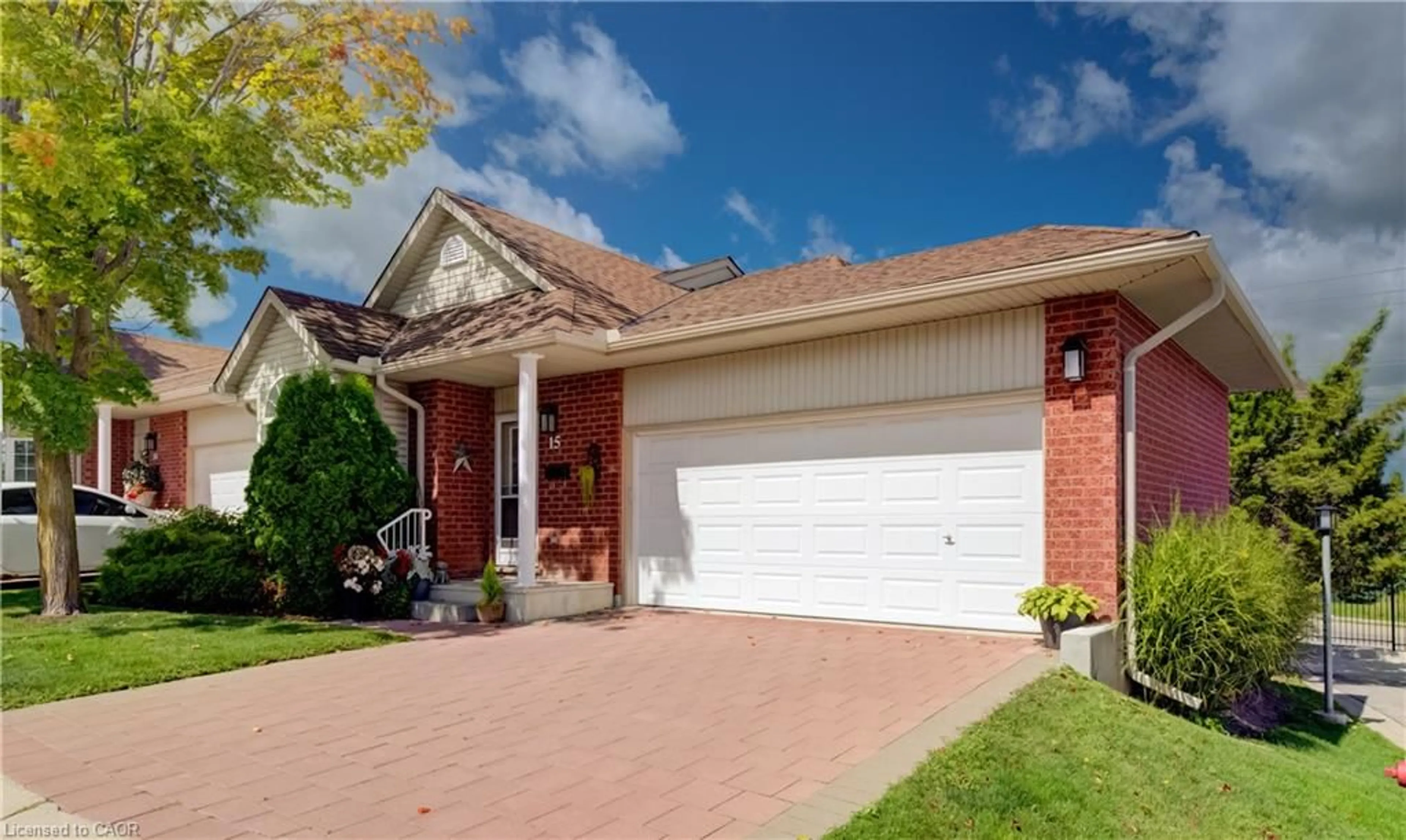Home with brick exterior material, street for 360 Erbsville Rd #15, Waterloo Ontario N2T 2W2