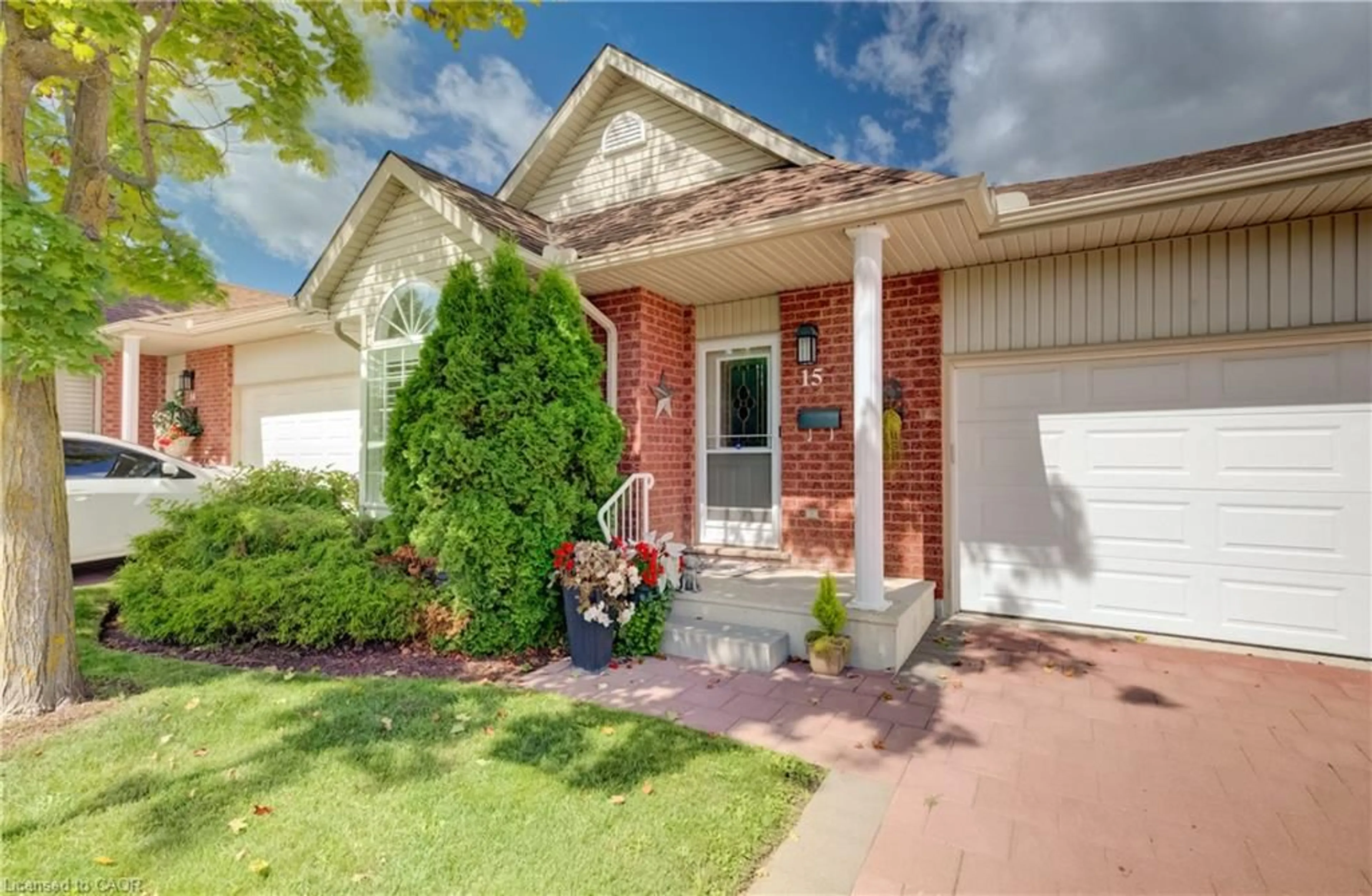 Home with brick exterior material, street for 360 Erbsville Rd #15, Waterloo Ontario N2T 2W2
