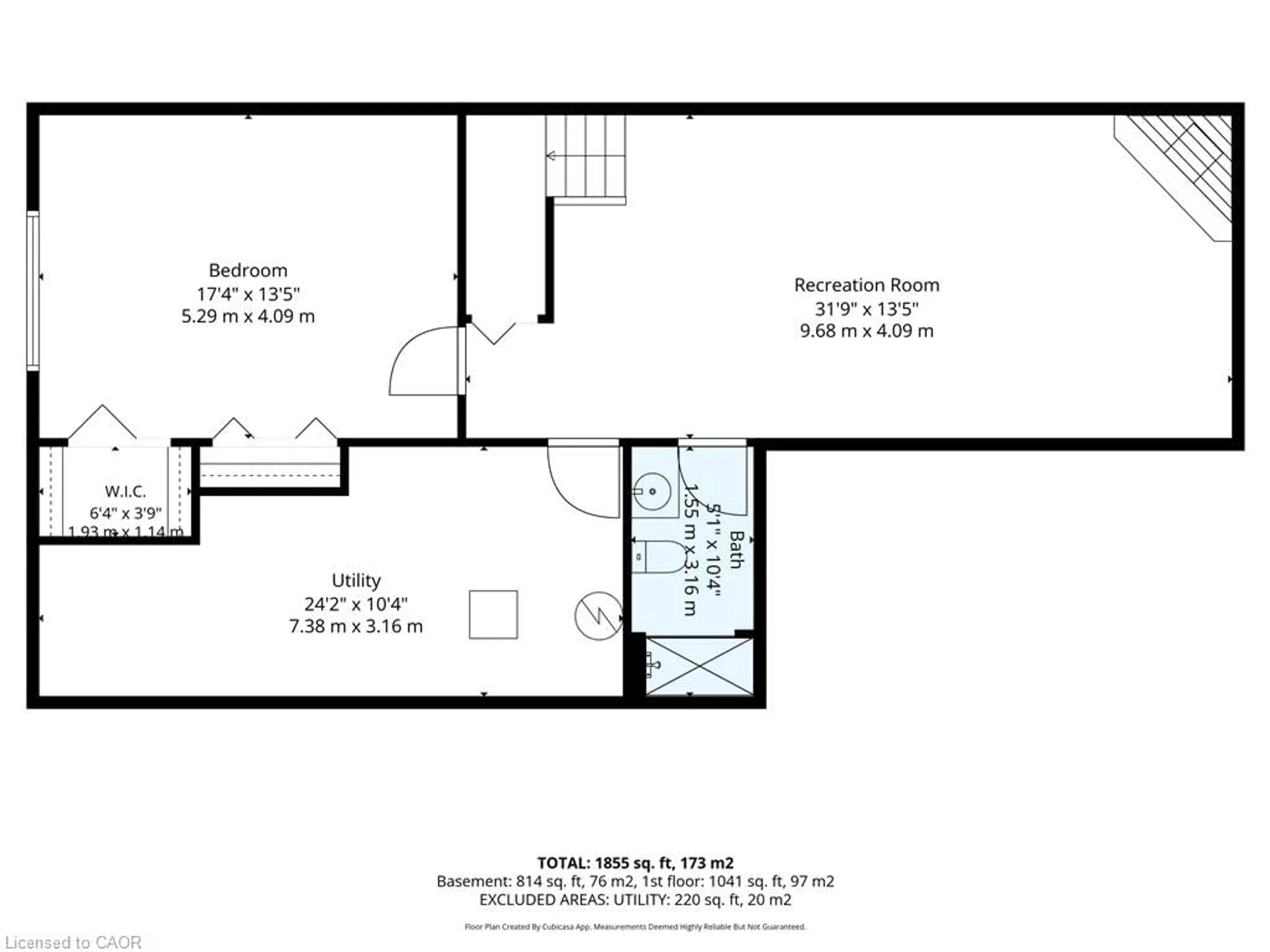 Floor plan for 175 Victoria St #34, Simcoe Ontario N3Y 5L8