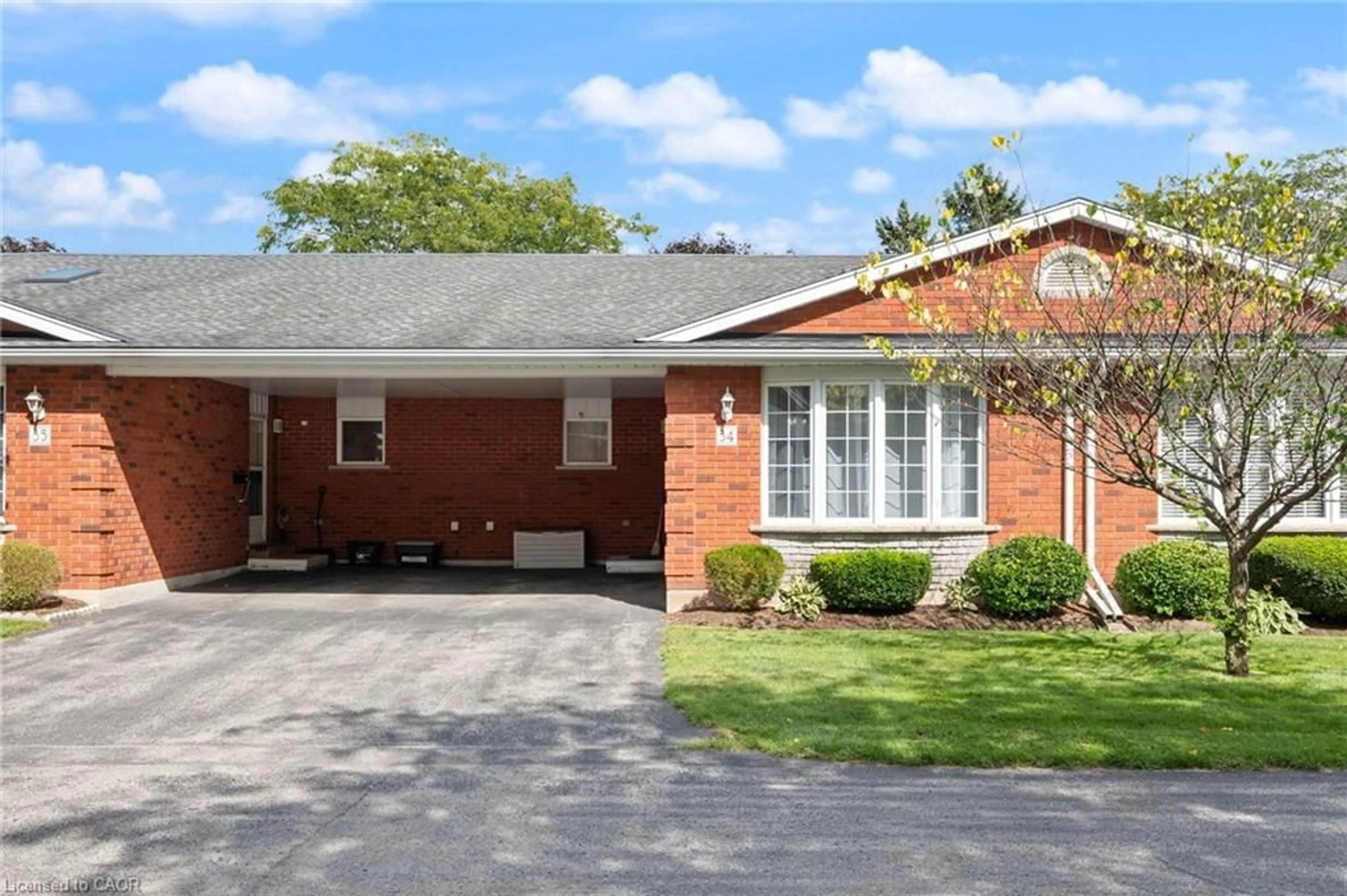 Home with brick exterior material, street for 175 Victoria St #34, Simcoe Ontario N3Y 5L8