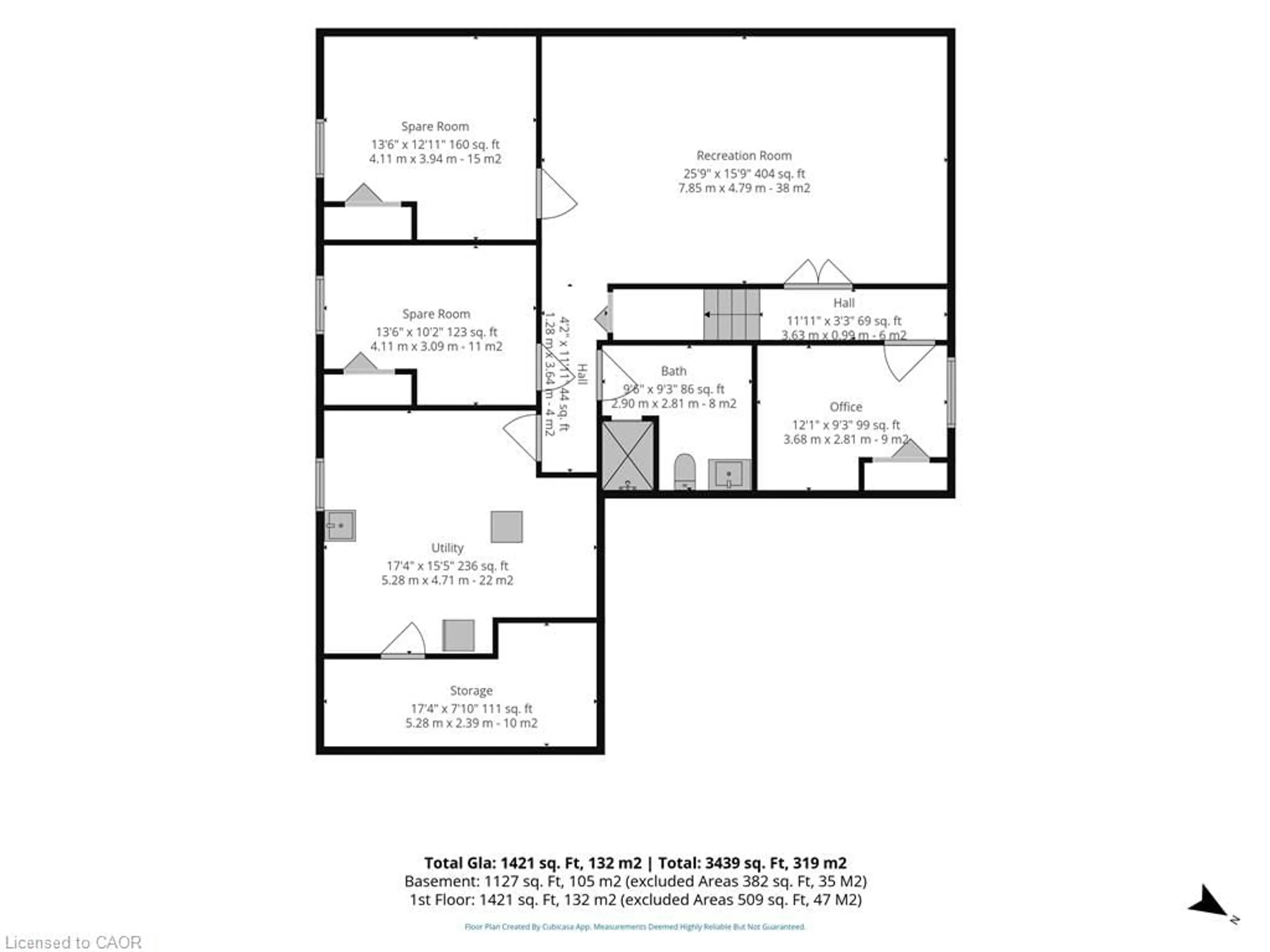 Floor plan for 68 Backus Dr, Port Rowan Ontario N0E 1M0