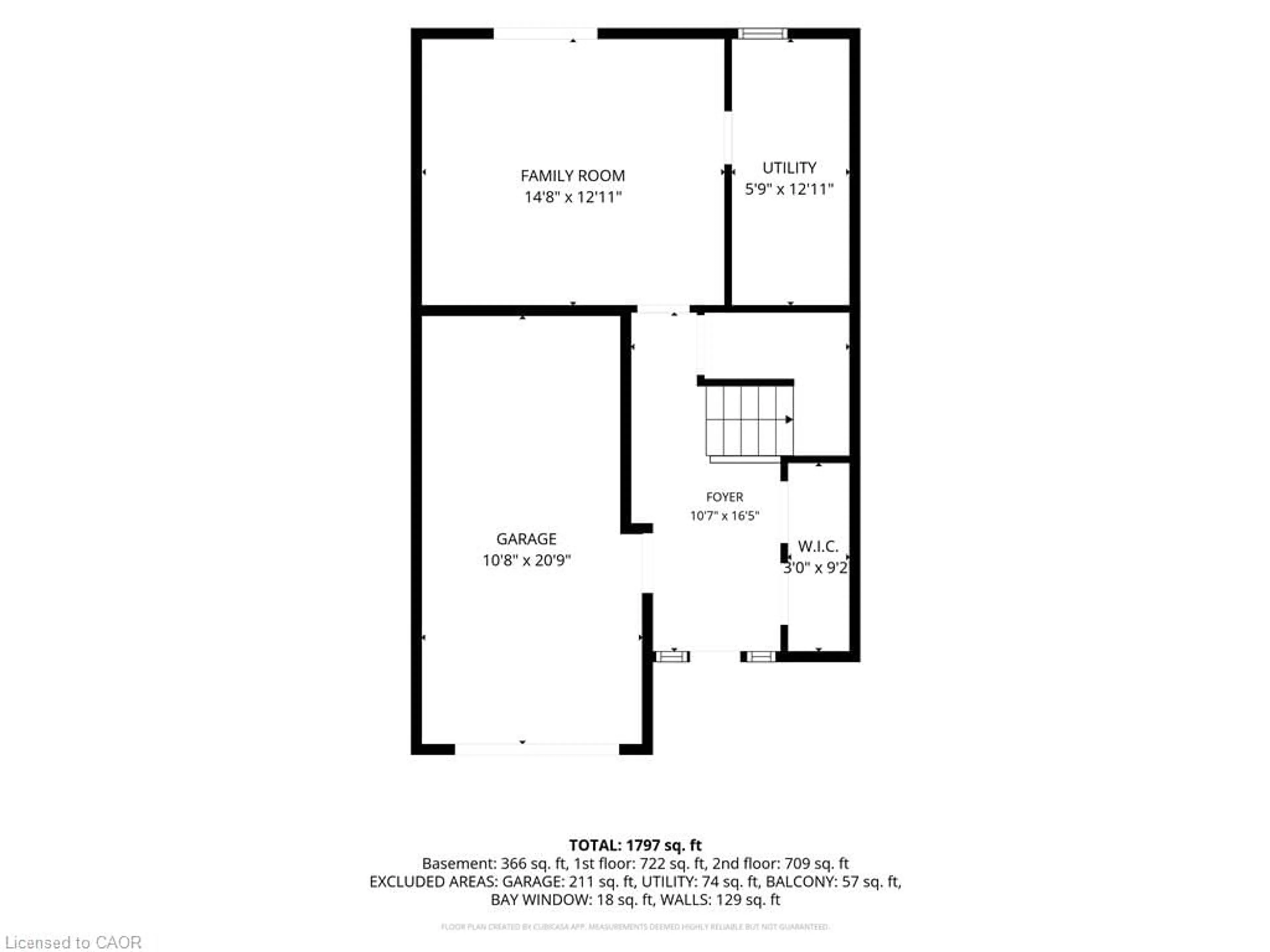 Floor plan for 30 Osler Dr #25, Dundas Ontario L9H 6W3