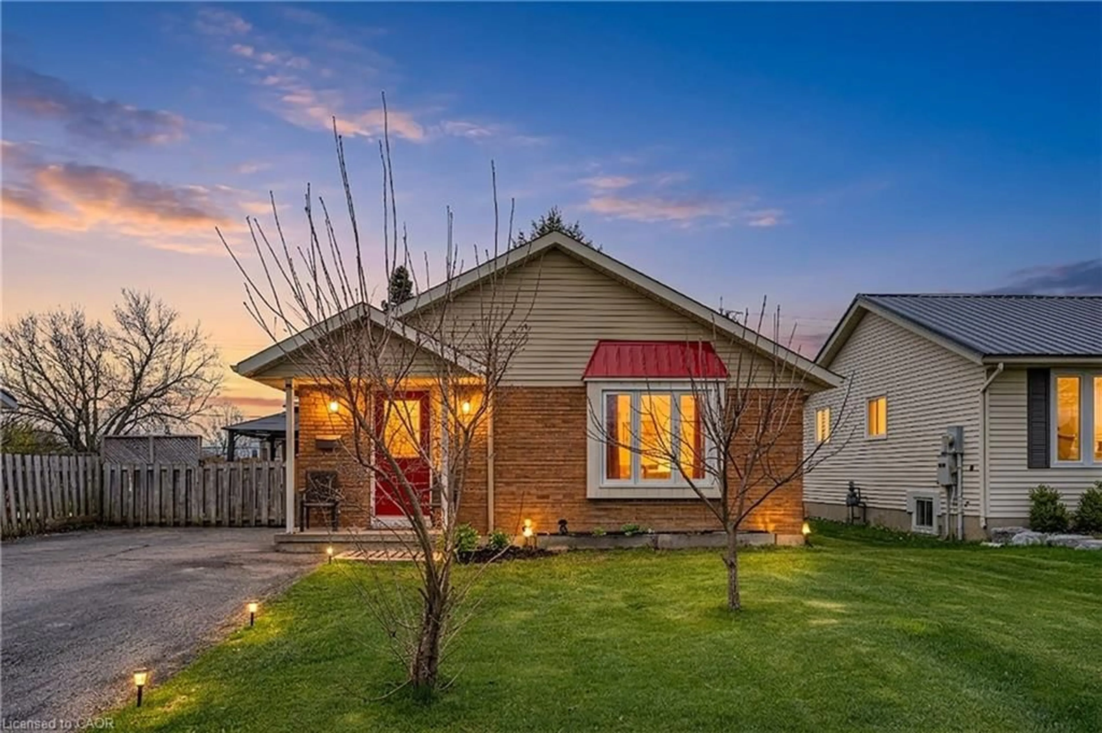 Home with brick exterior material, street for 8 Abbott Lane, Cayuga Ontario N0A 1E0