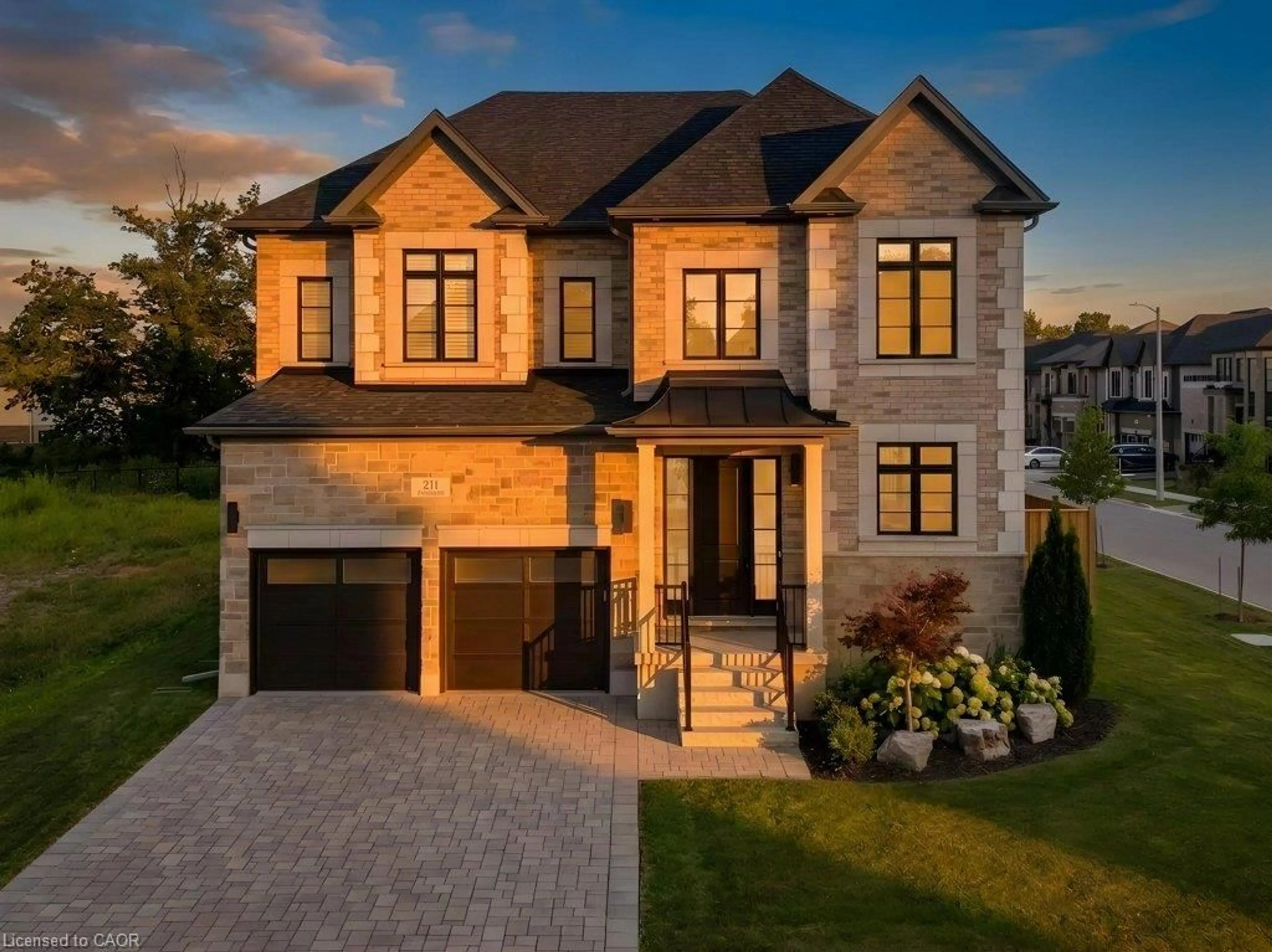 Home with brick exterior material, street for 211 Ambrous Cres, Guelph Ontario N1G 0G3
