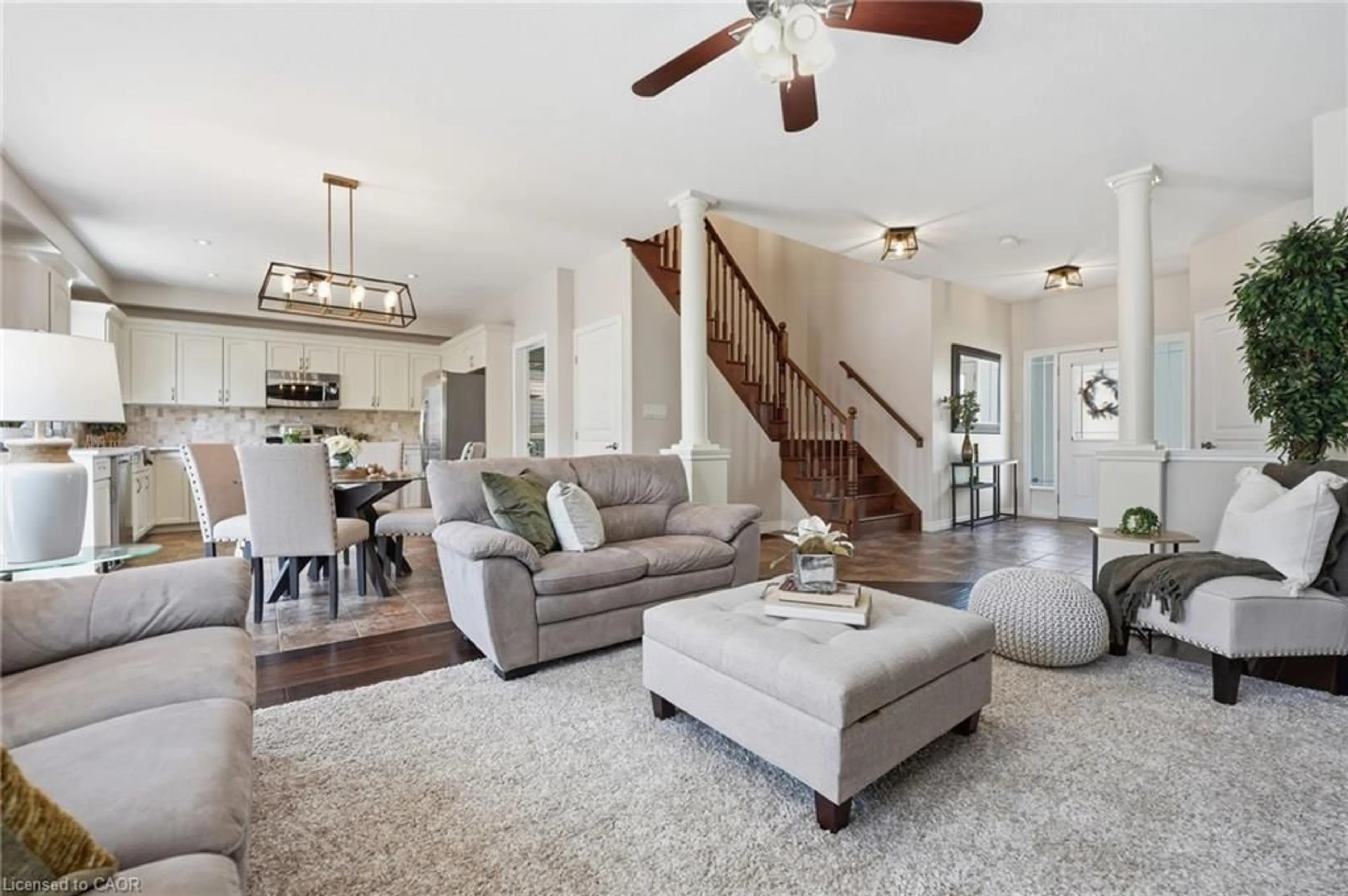 Living room with furniture, unknown for 4896 Alexandra Ave, Beamsville Ontario L3J 1M1