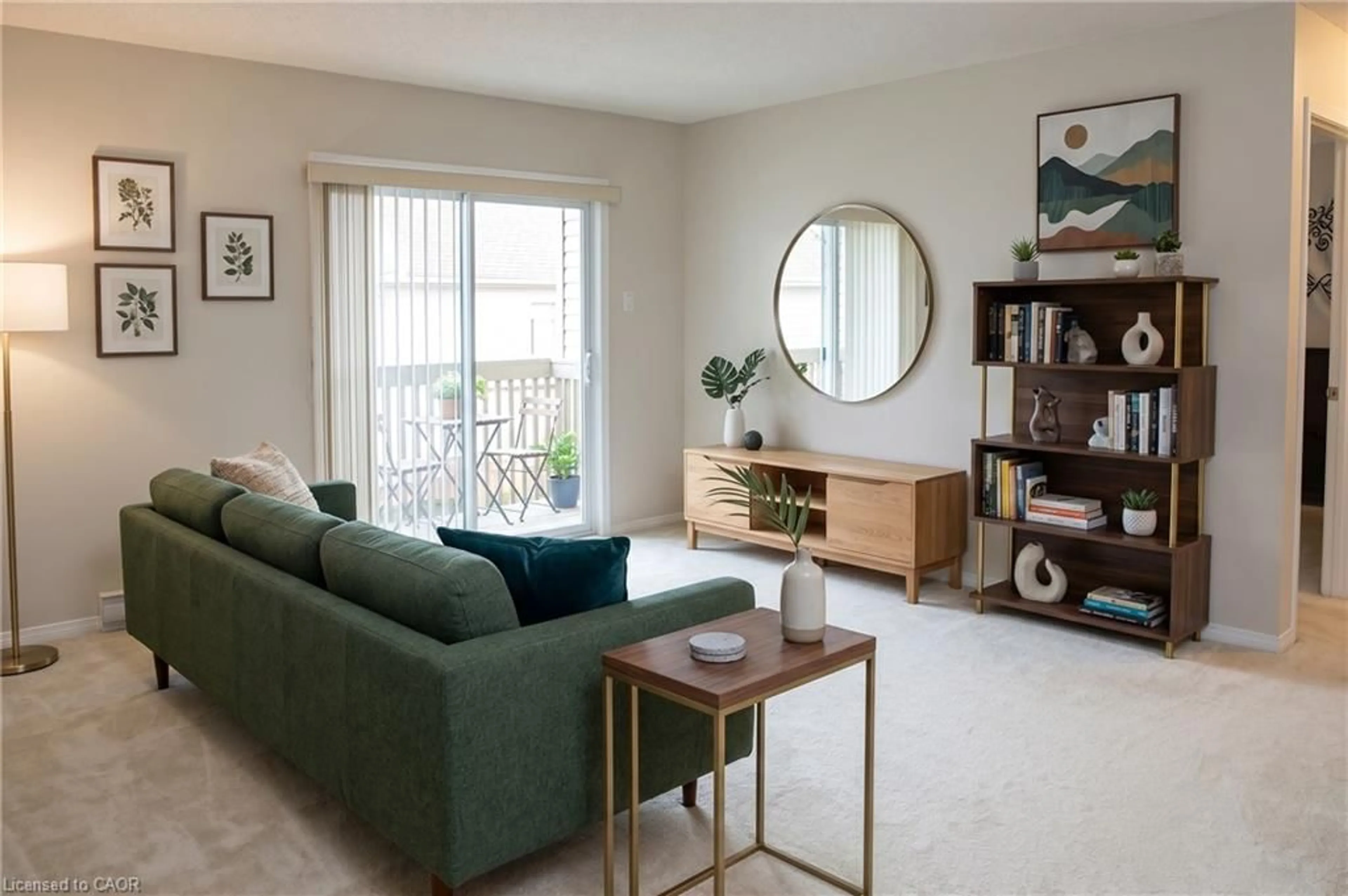 Living room with furniture, unknown for 565 Greenfield Ave #312, Kitchener Ontario N2C 2P3
