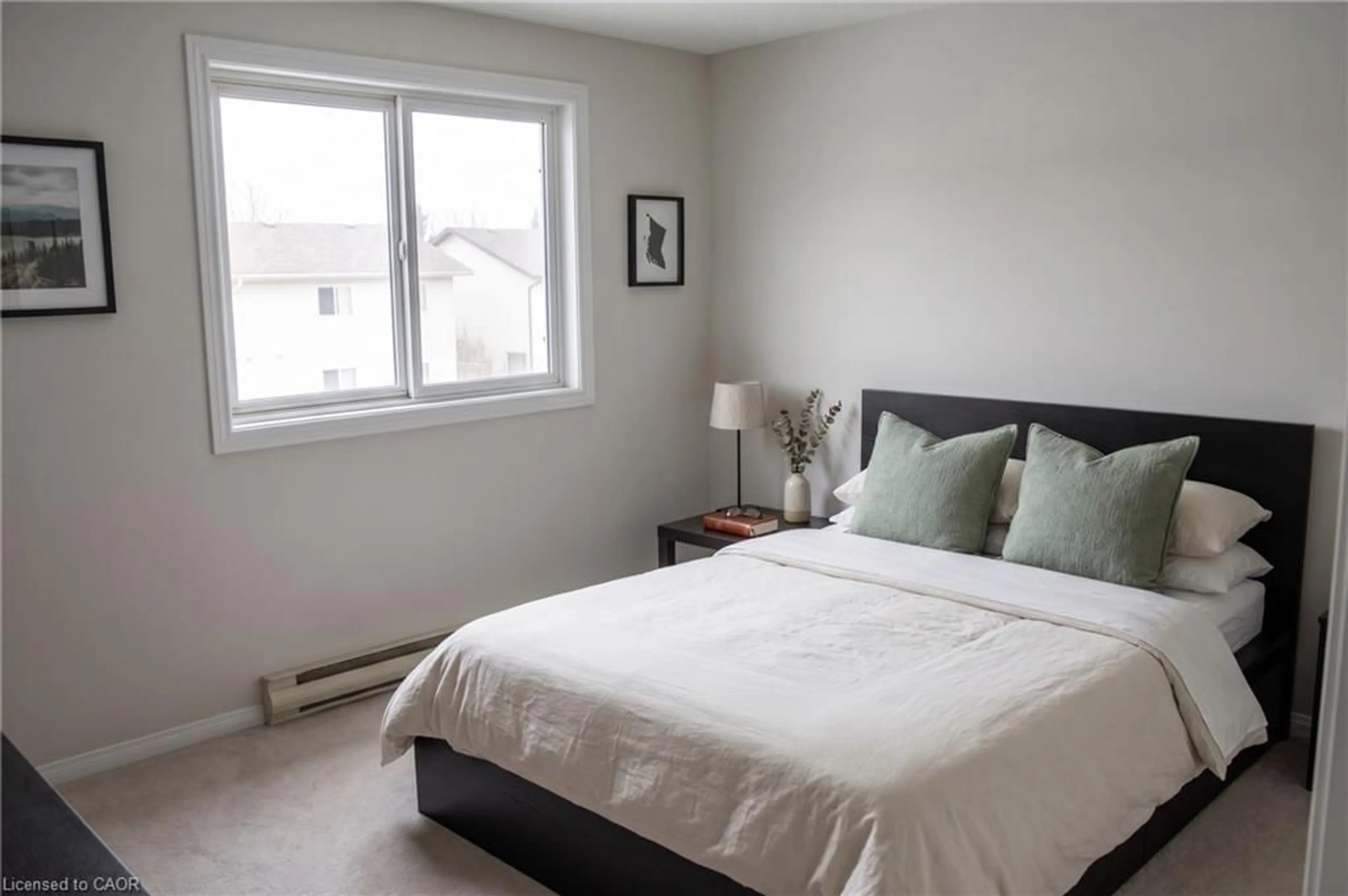 Bedroom with bed, unknown for 565 Greenfield Ave #312, Kitchener Ontario N2C 2P3