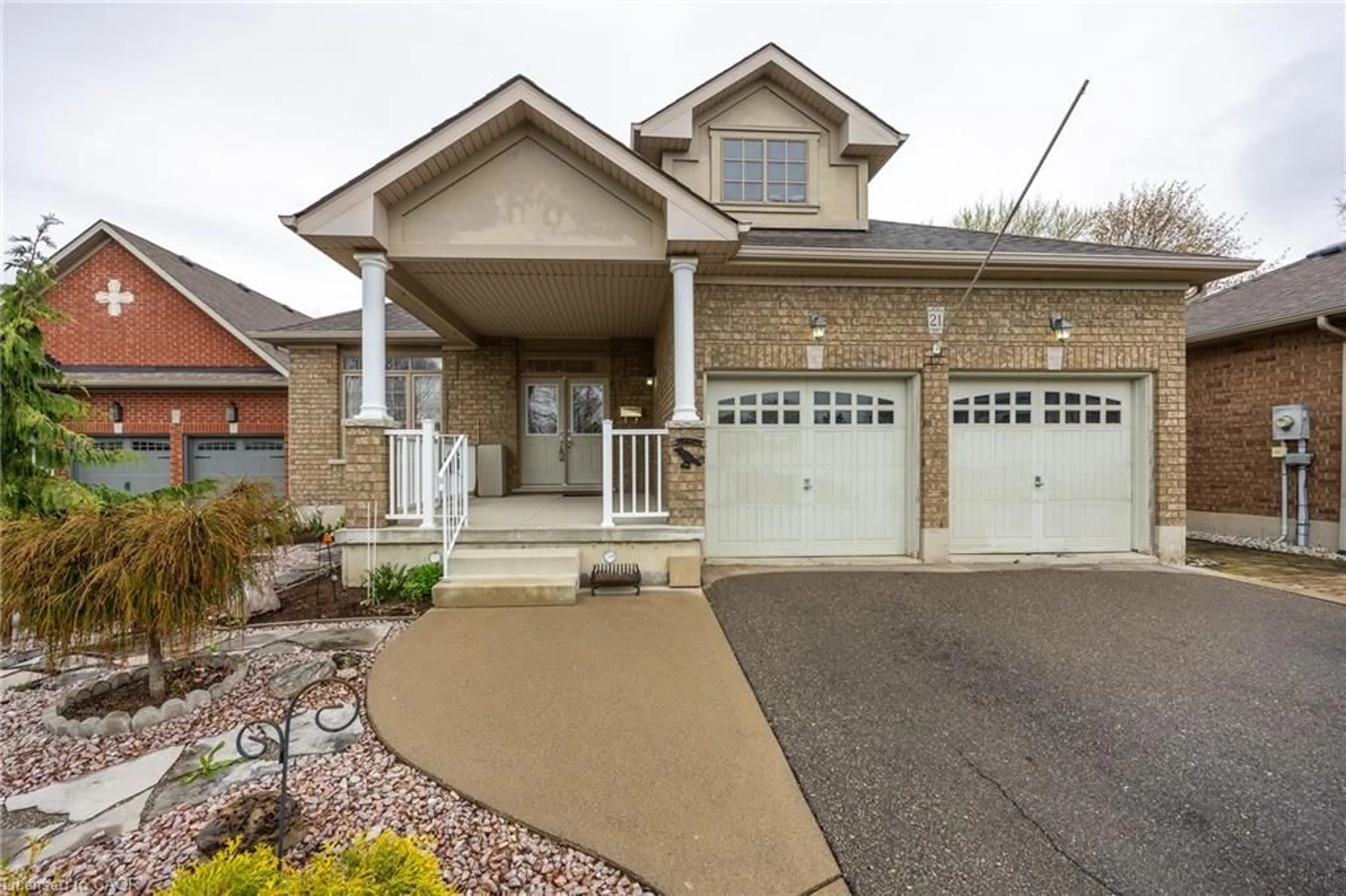 Home with brick exterior material, street for 21 Kelly Dr, Port Dover Ontario N0A 1N5