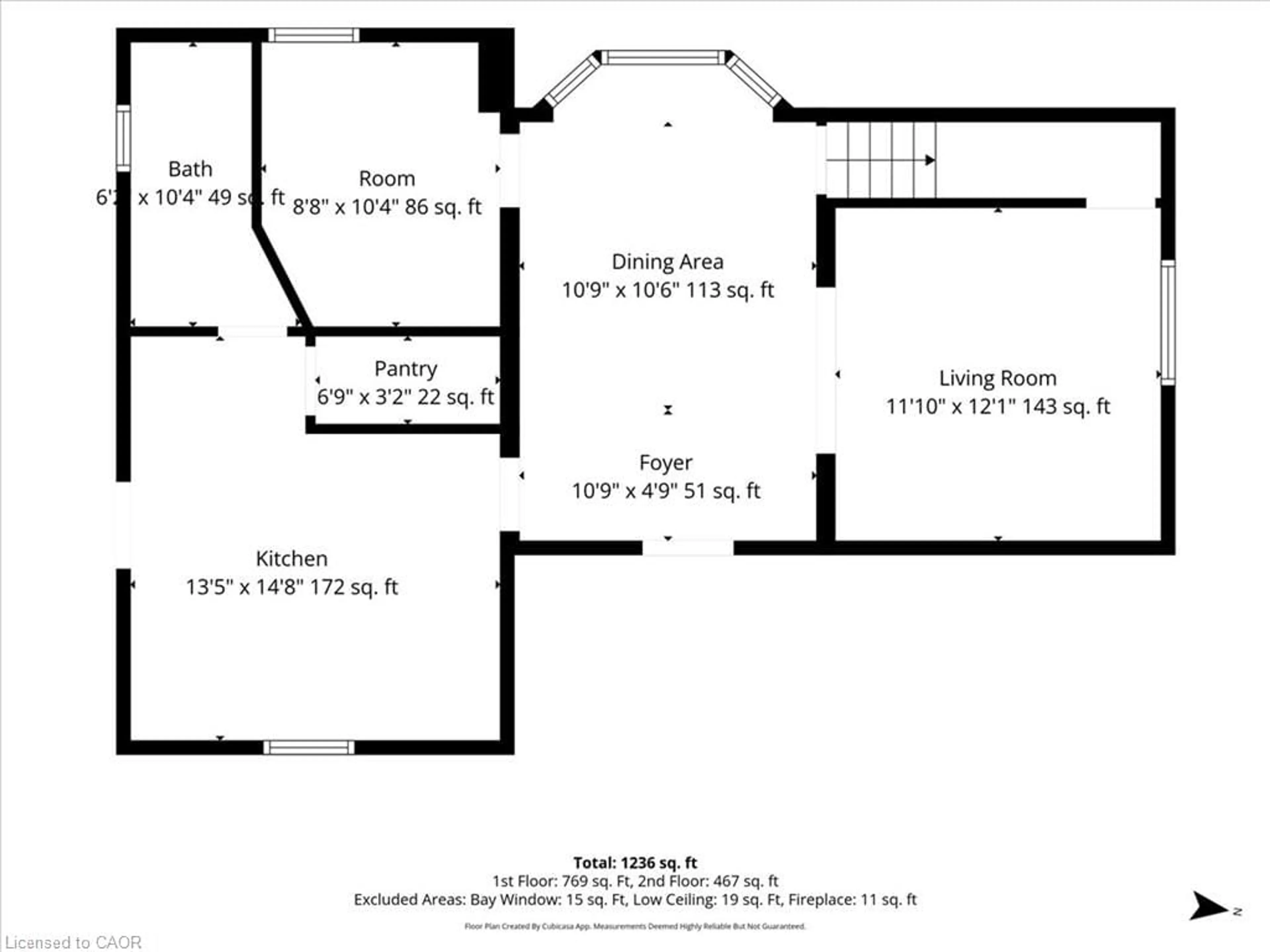 Floor plan for 3 Queen St, Scotland Ontario N0E 1R0