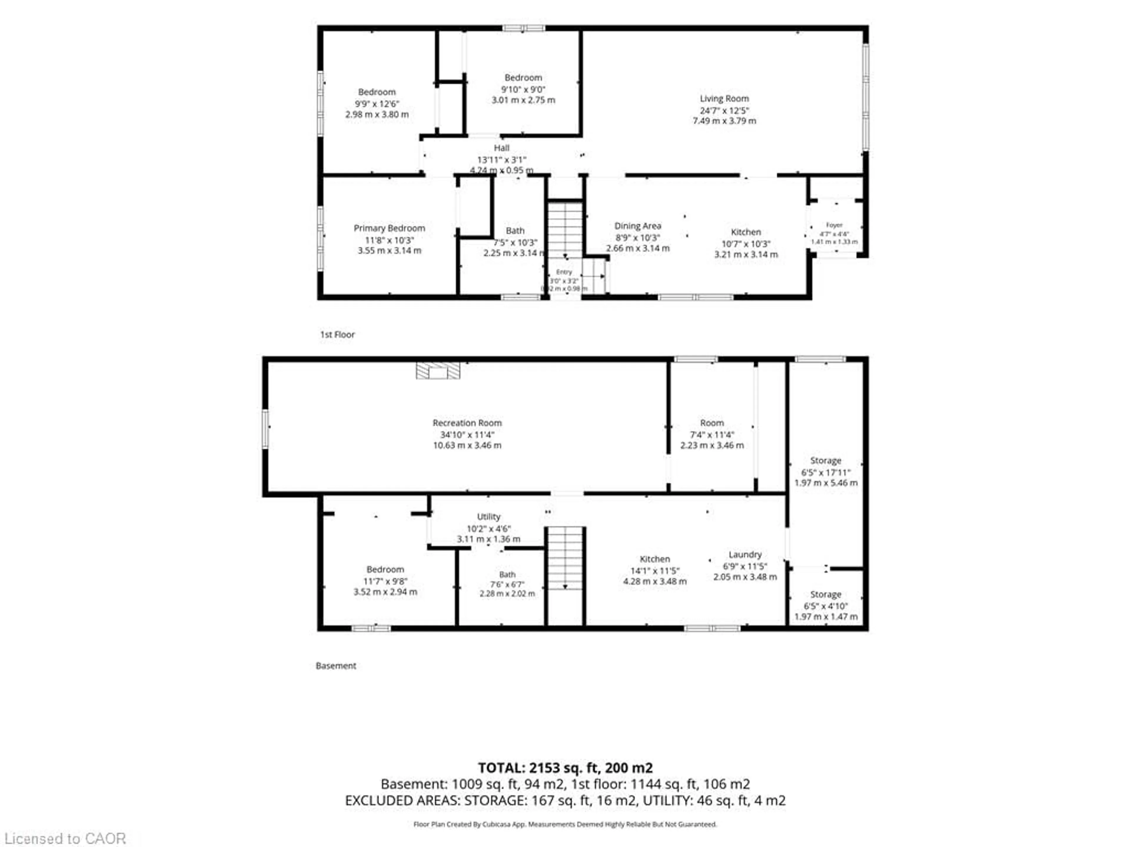 Floor plan for 18 Glen Castle Dr, Stoney Creek Ontario L8G 2Z4
