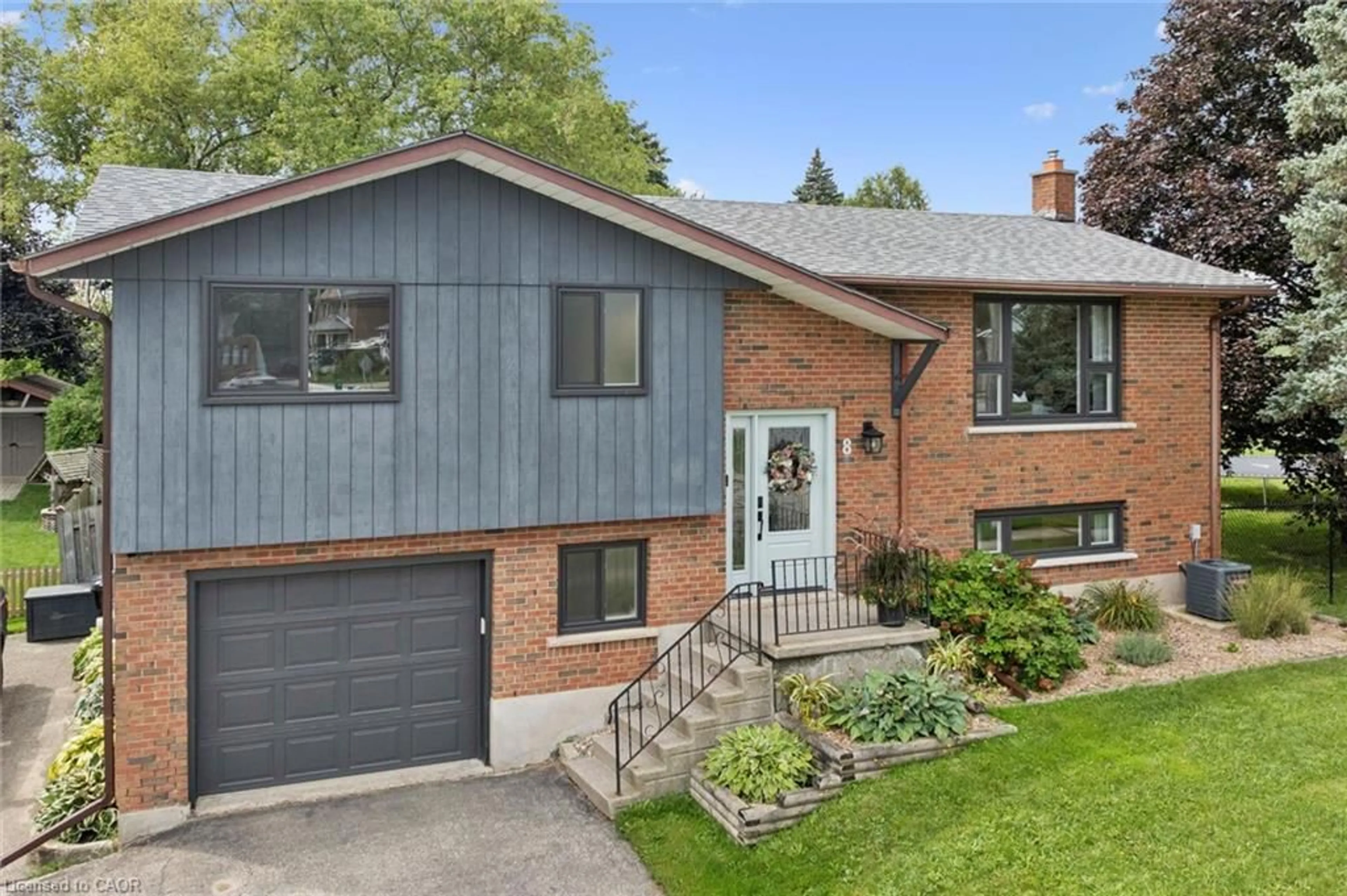 Home with brick exterior material, street for 8 Christian St, Baden Ontario N3A 2M6