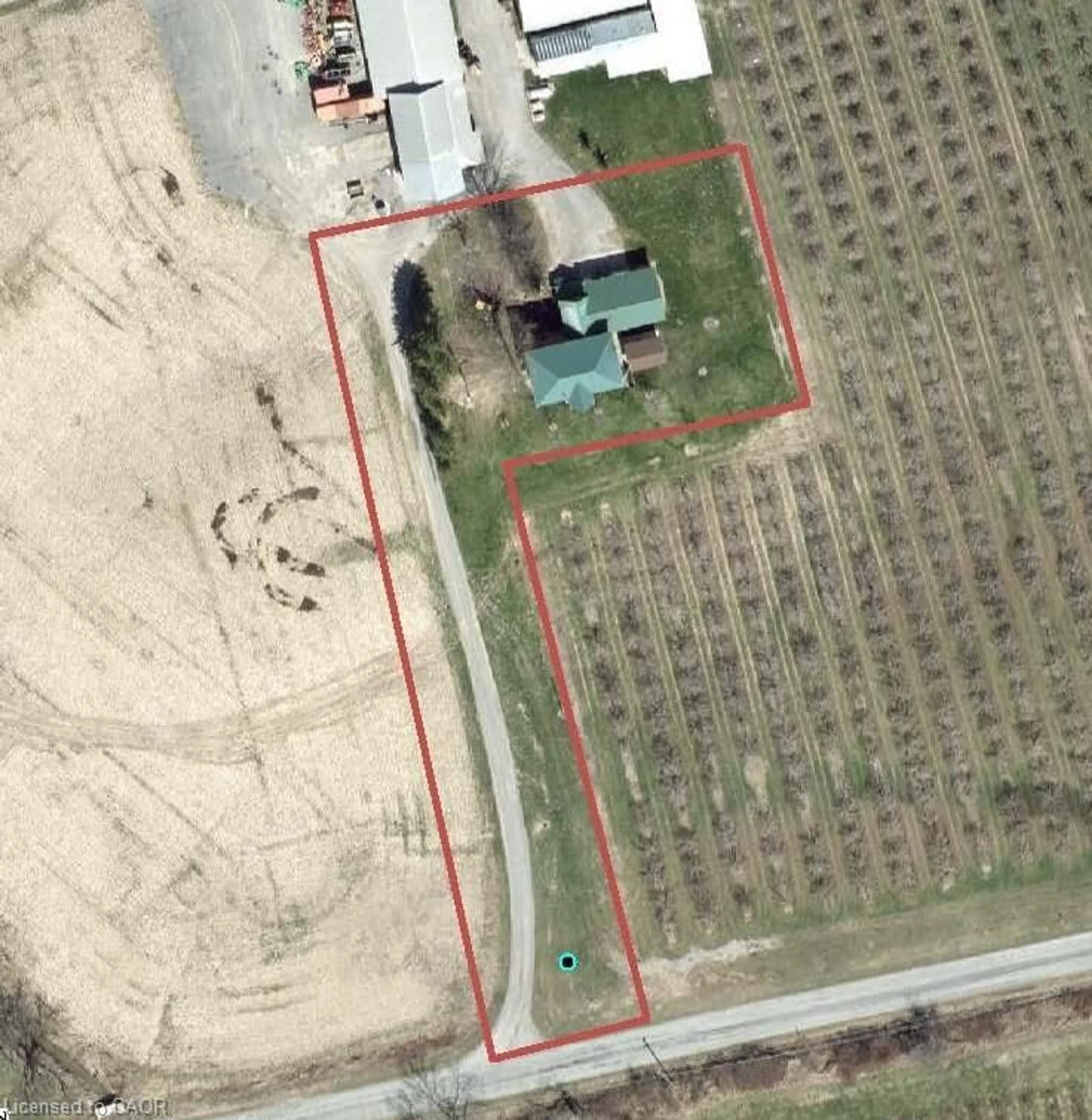 A pic from outside/outdoor area/front of a property/back of a property/a pic from drone, building for 903 Concession 13 Townsend, Simcoe Ontario N3Y 4K3