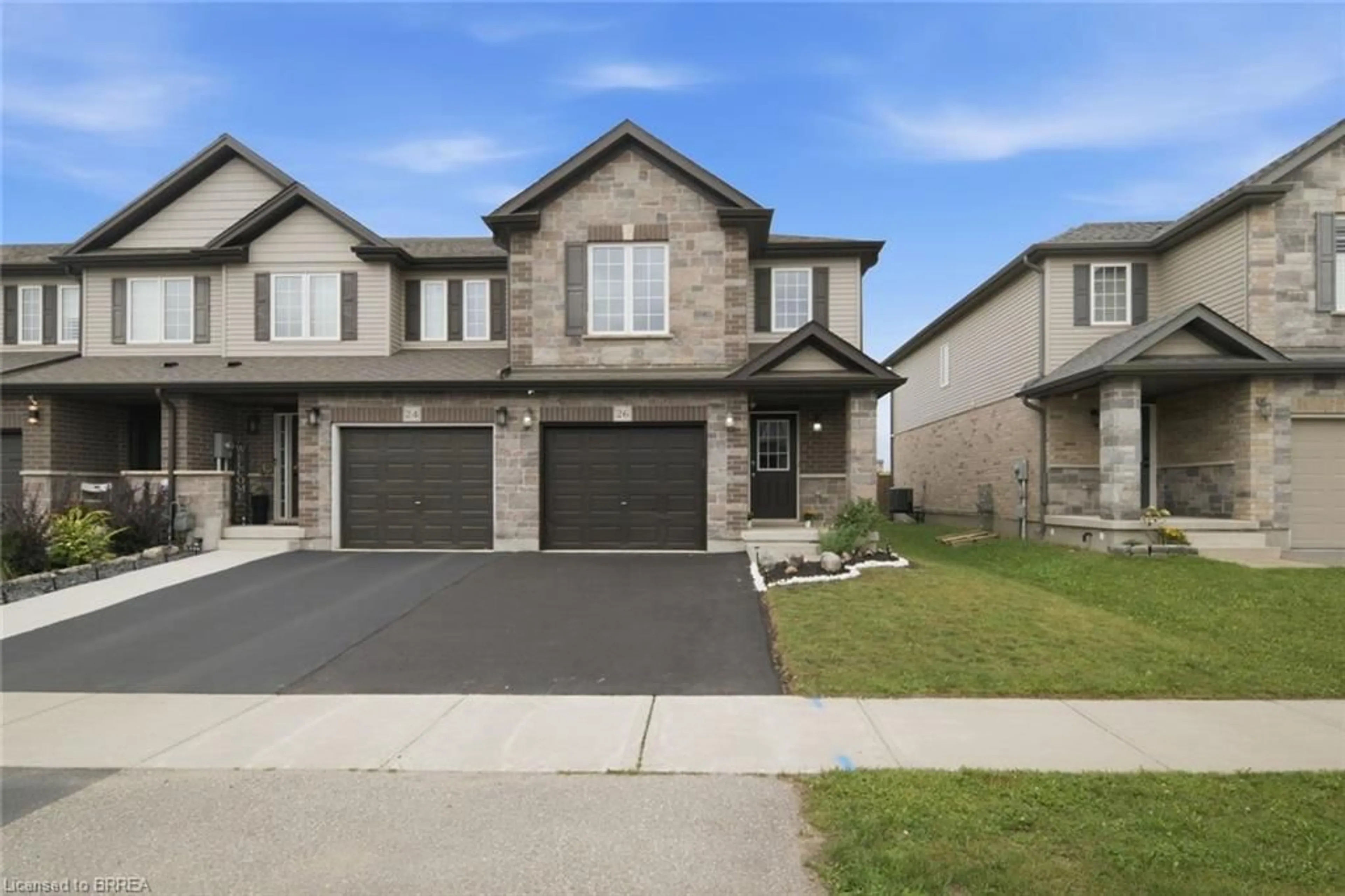 Home with brick exterior material, street for 26 Newstead Rd, Paris Ontario N3L 0G3