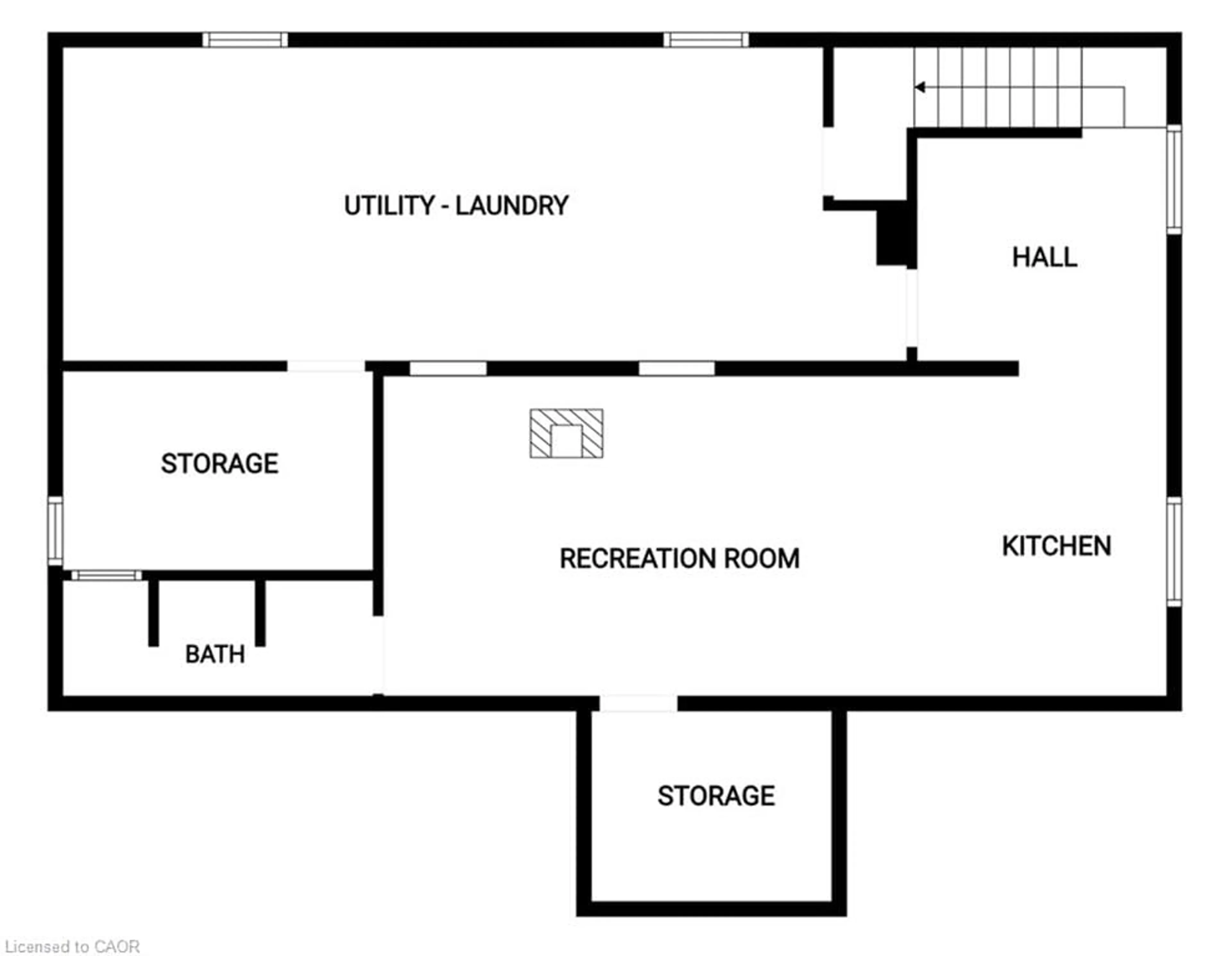 Floor plan for 48 Jane St, Hagersville Ontario N0A 1H0