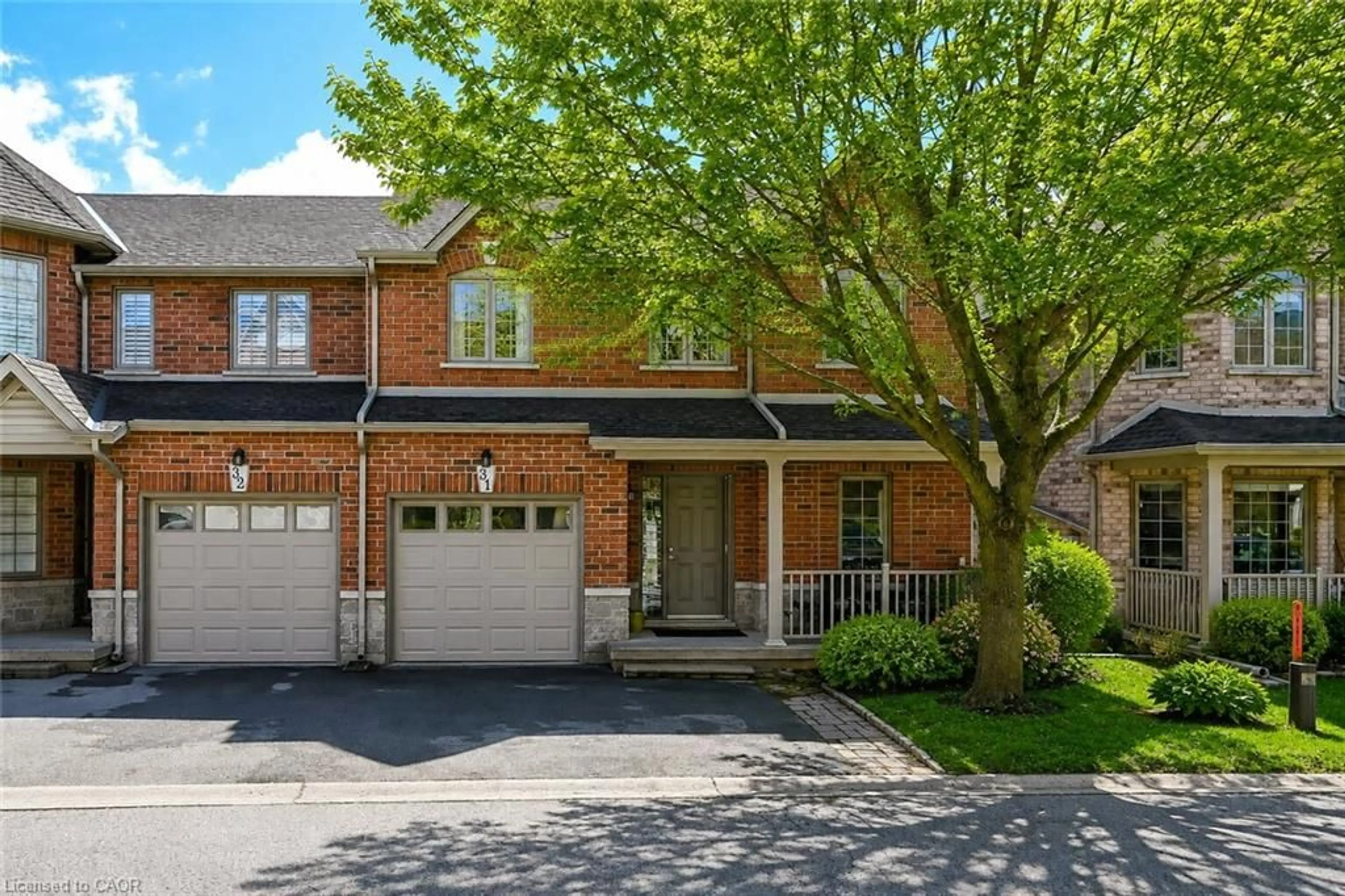 Home with brick exterior material, street for 25 Hamilton St #31, Waterdown Ontario L8B 0L1