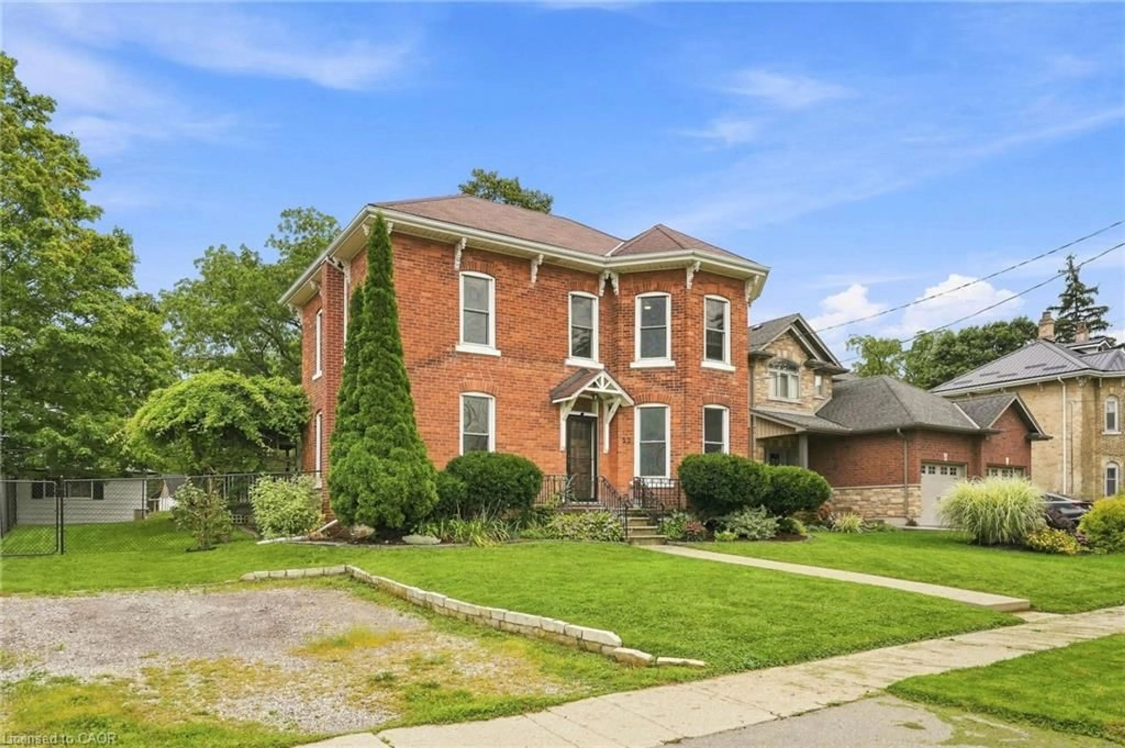 Home with brick exterior material, street for 22 Munsee St, Cayuga Ontario N0A 1E0
