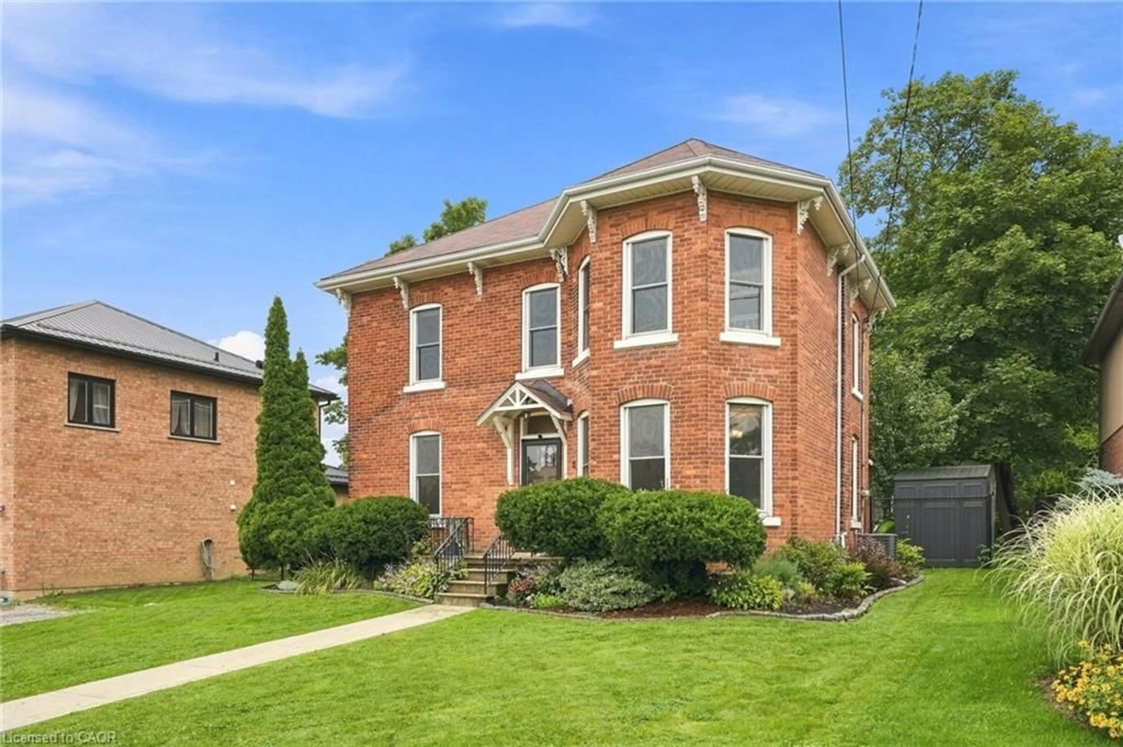 Home with brick exterior material, street for 22 Munsee St, Cayuga Ontario N0A 1E0