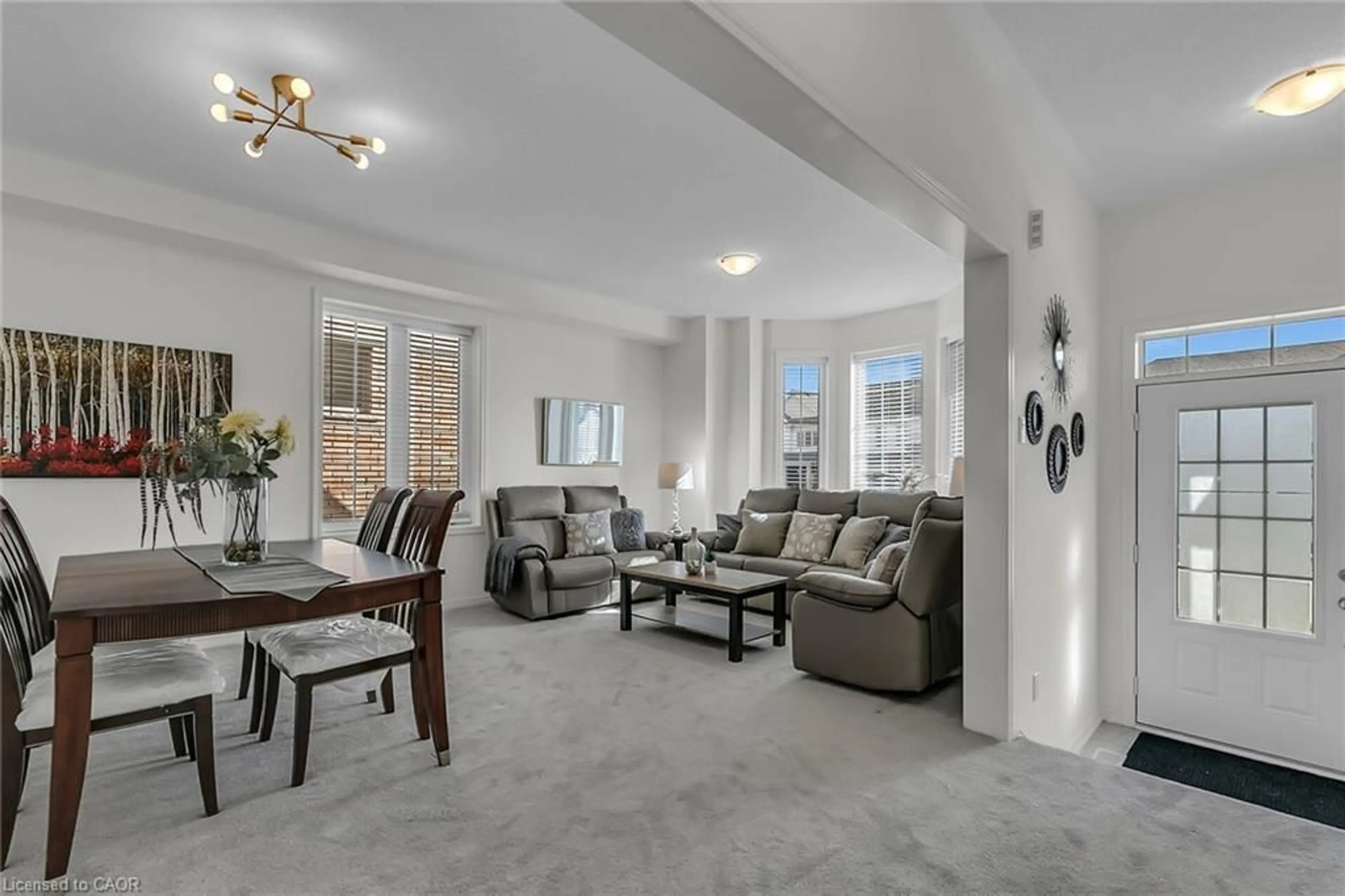 Living room with furniture, ceramic/tile floor for 210 Farley Rd #5, Fergus Ontario N1M 0H2