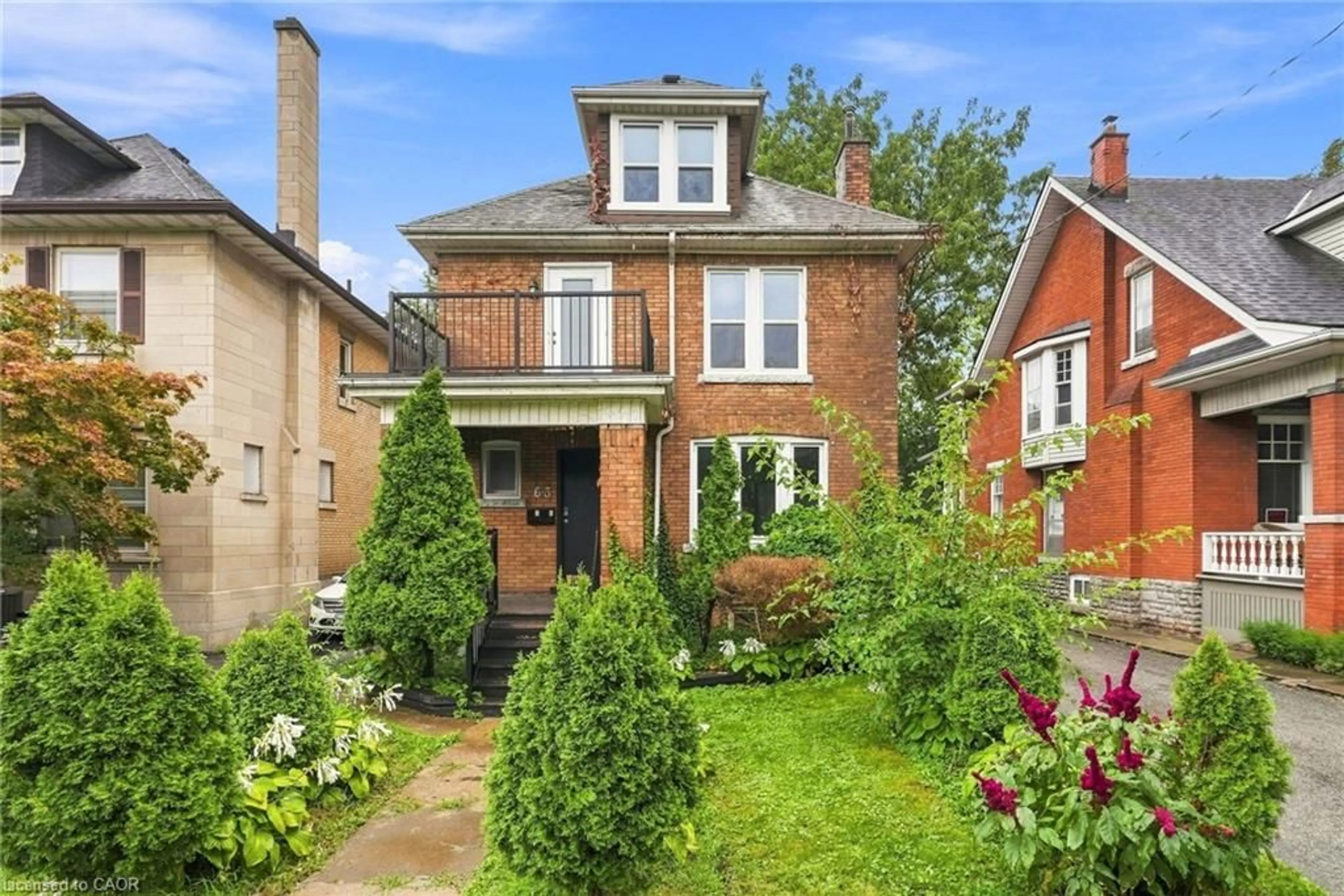 Home with brick exterior material, street for 63 Melrose Ave, Hamilton Ontario L8M 2Y4