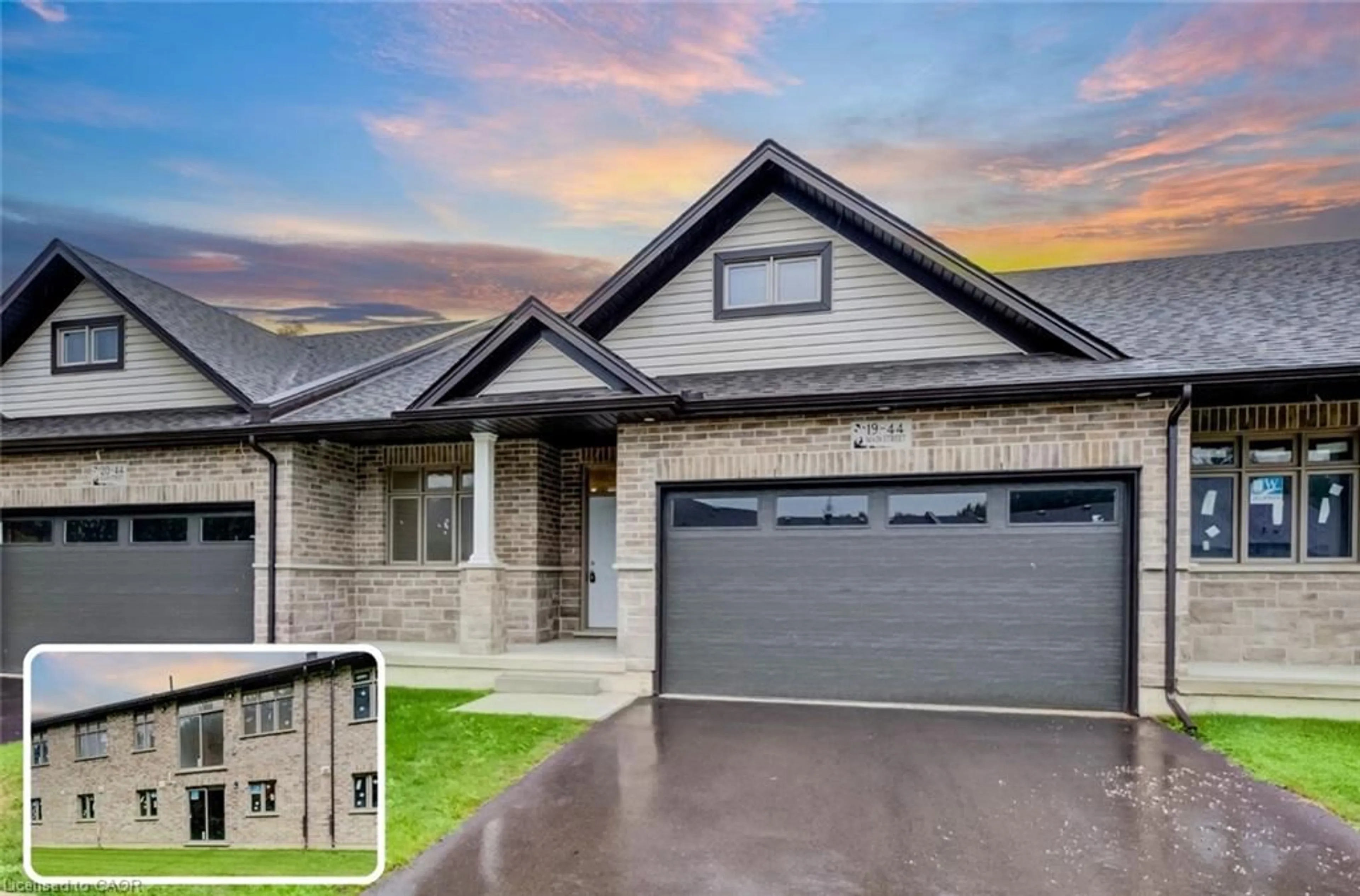 Home with brick exterior material, street for 44 Main St #19, Innerkip Ontario N0J 1M0