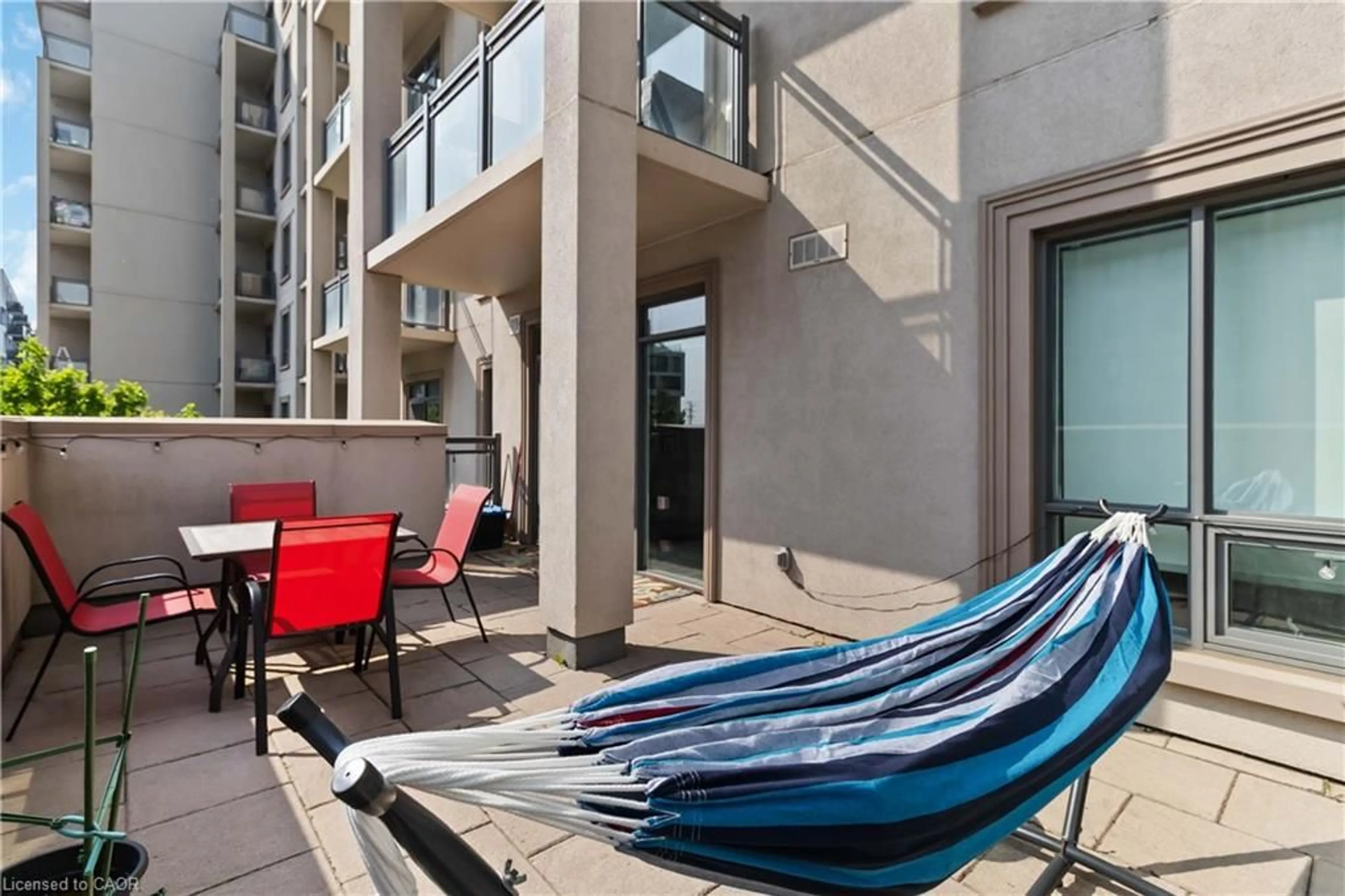 Balcony in the apartment, street for 2490 Old Bronte Rd #301, Oakville Ontario L6M 0Y5
