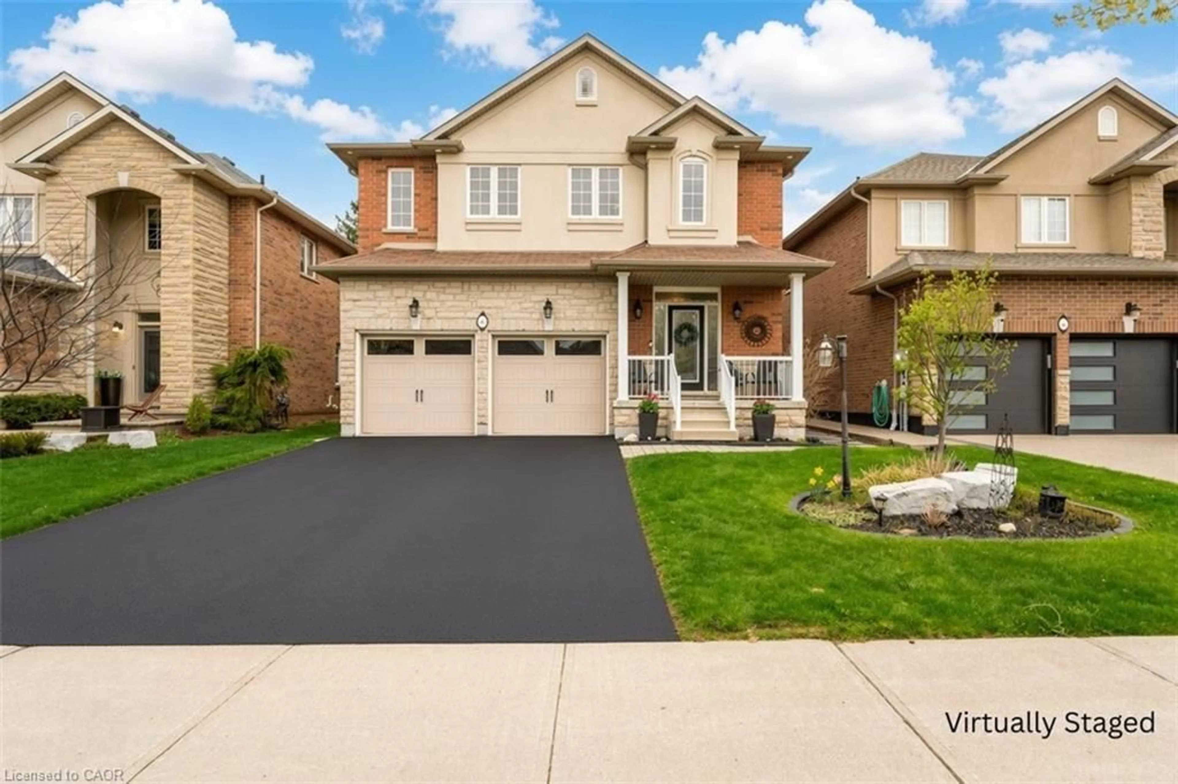 Home with brick exterior material, street for 365 Valridge Dr, Ancaster Ontario L9G 0B1