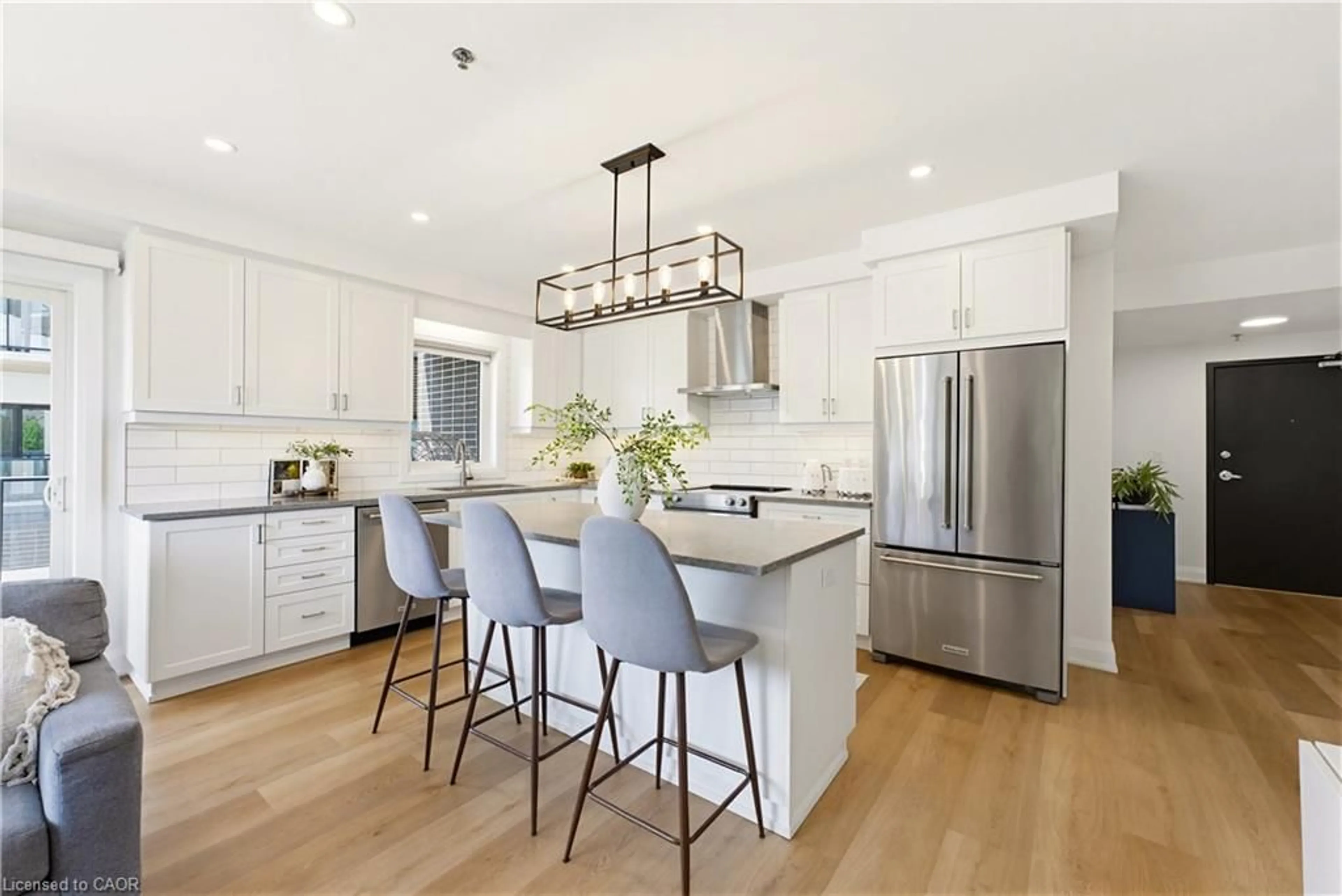 Open concept kitchen, unknown for 247 Grey Silo Rd #102, Waterloo Ontario N2K 0G7